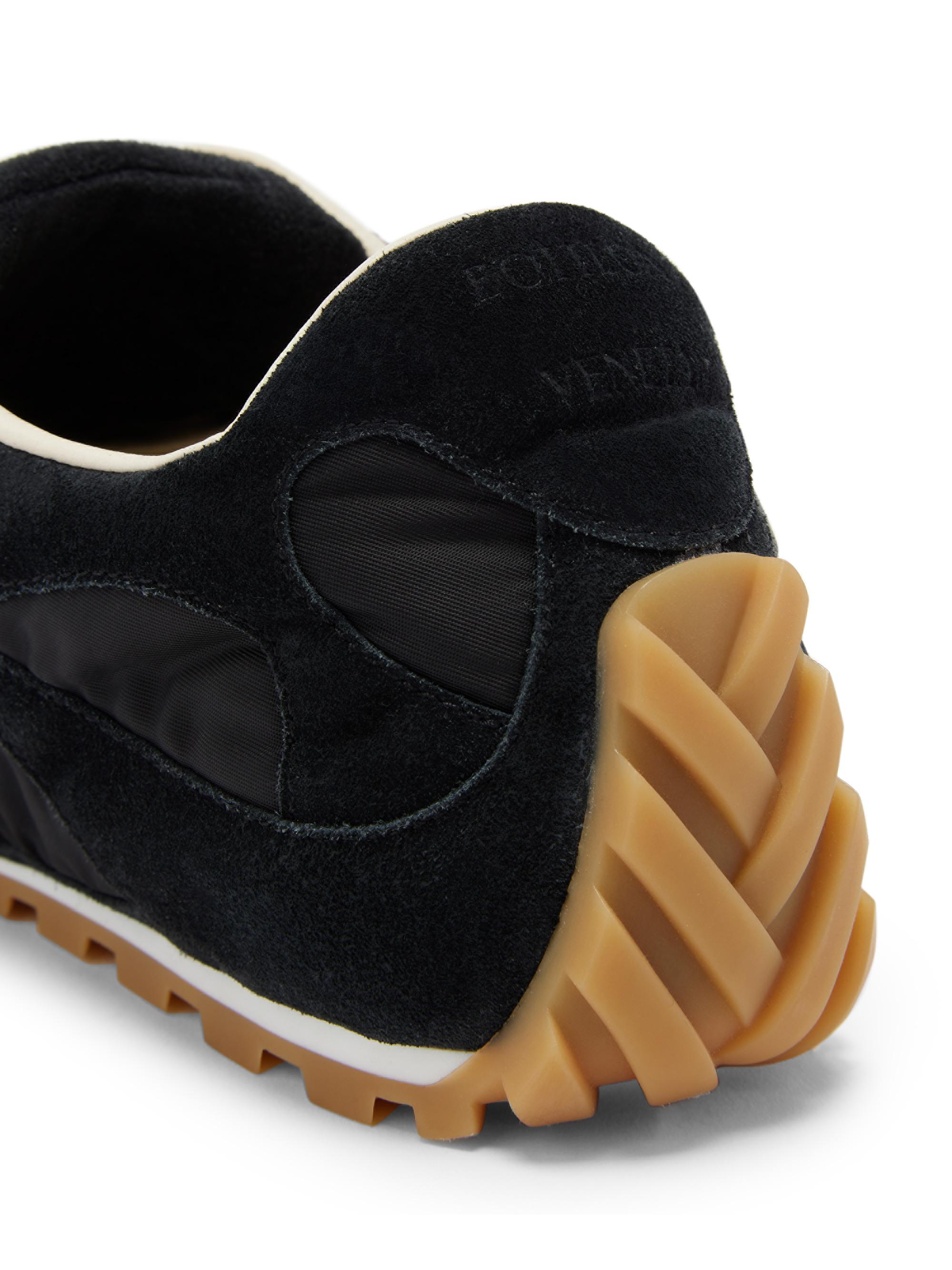 Bottega Veneta Orbit Flash Suede Sneakers | Saks Fifth Avenue