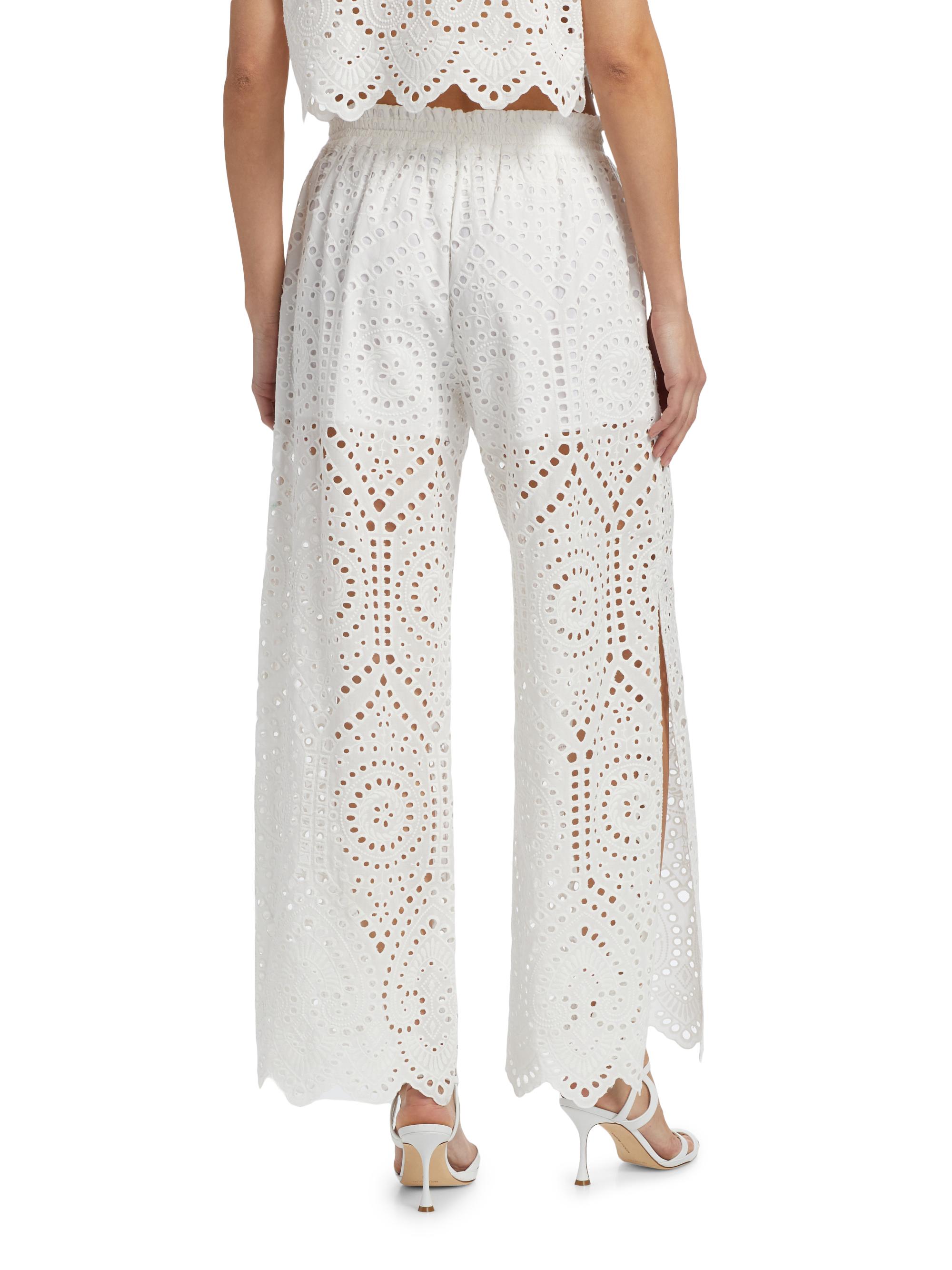 Generation Love Connie Cotton Eyelet Pants | Saks Fifth Avenue