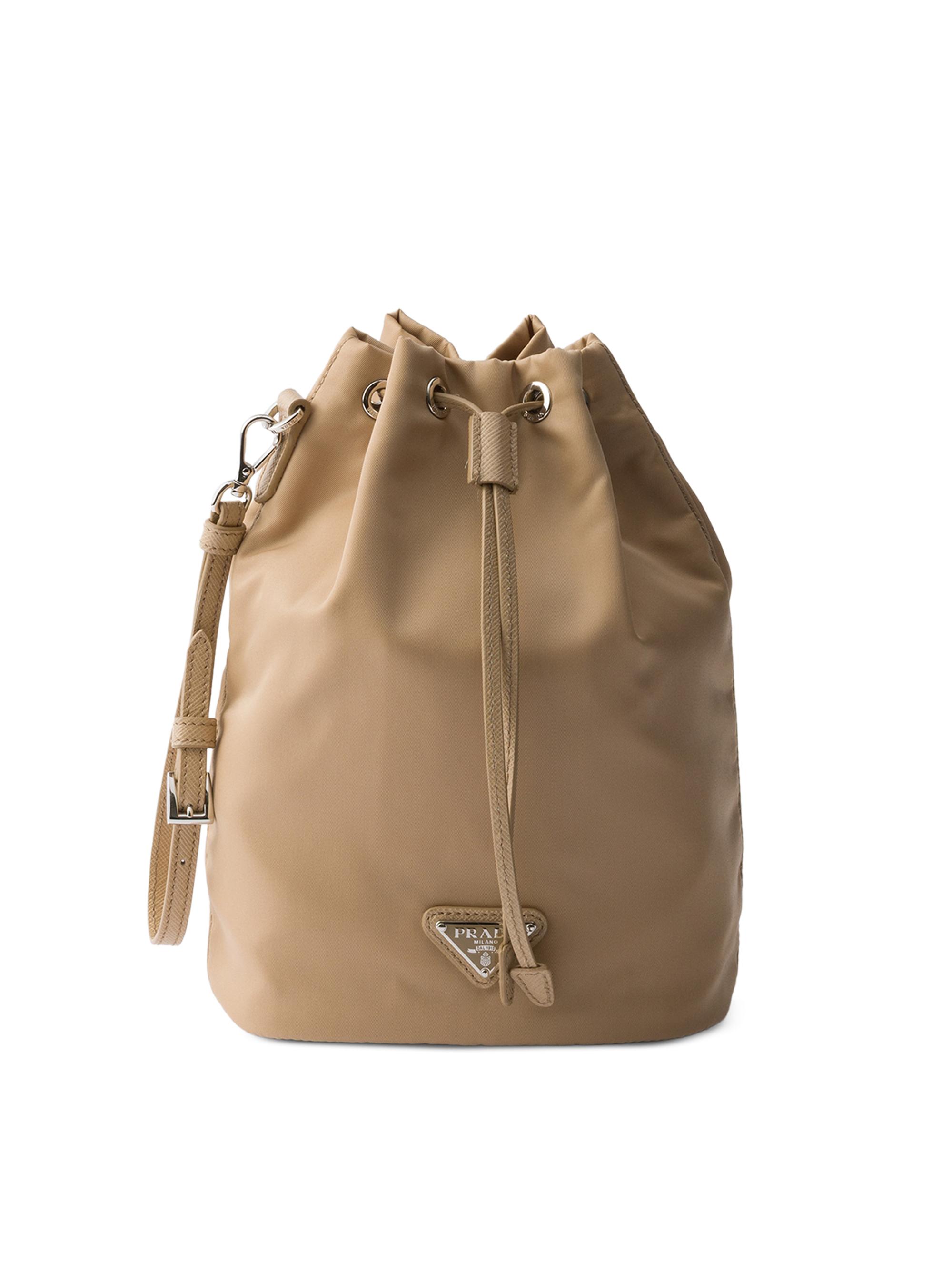 Prada Women's Re-Nylon Pouch - Light Brown