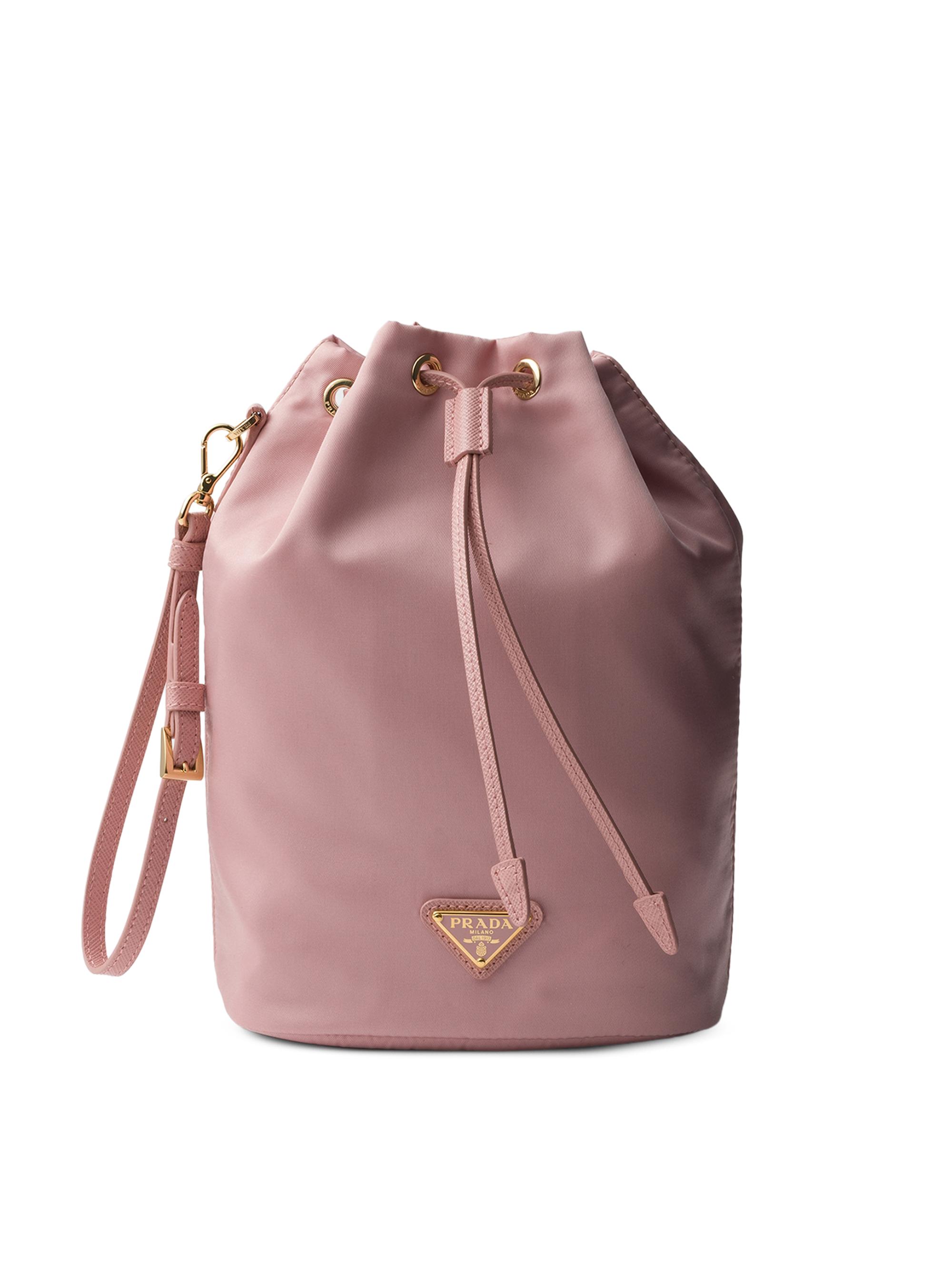 Prada Women's Re-Nylon Pouch - Pink Gold