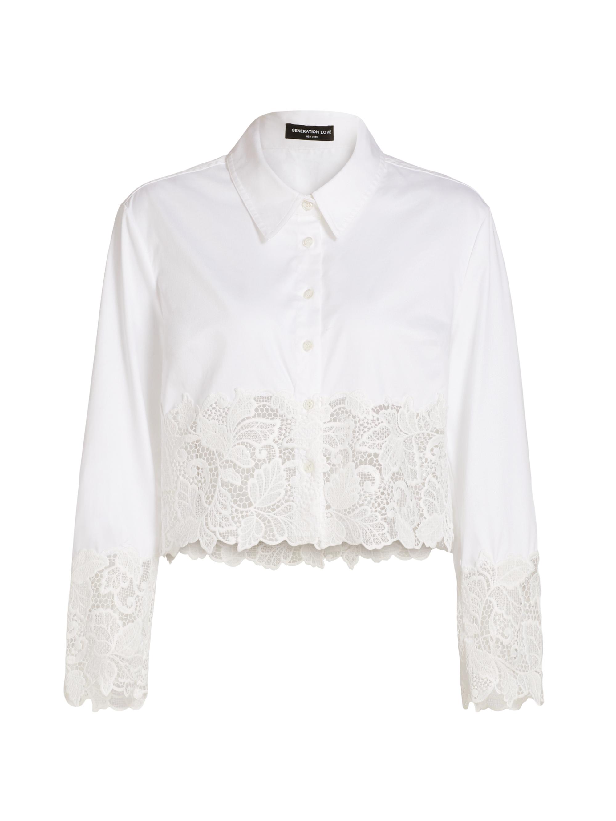トップス josemoon FLOW LACE SHIRT トップス josemoon FLOW LACE SHIRT JOSEMOON/ジョゼムーン