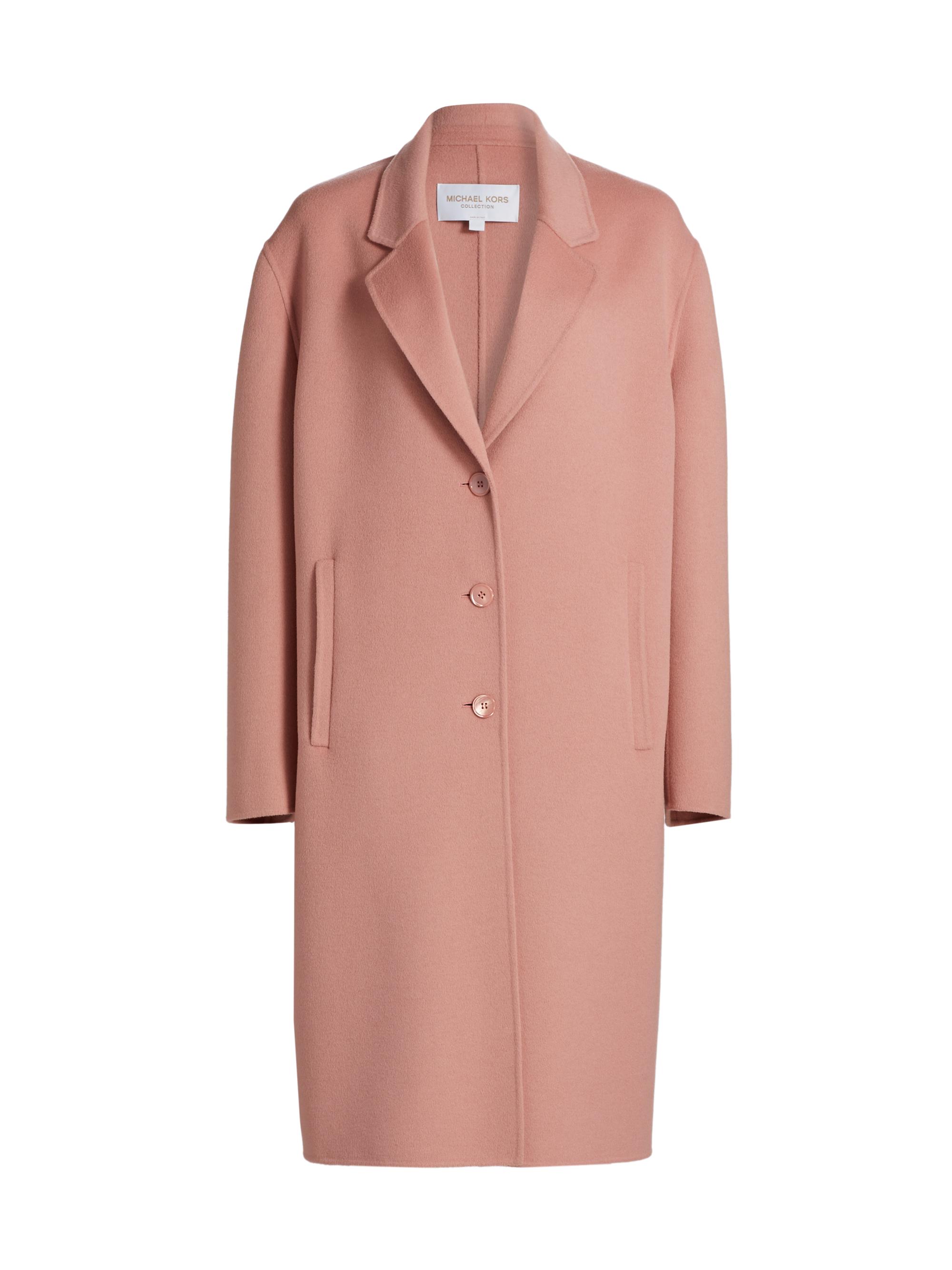 Michael Kors Collection Chesterfield Single-Breasted Wool Coat