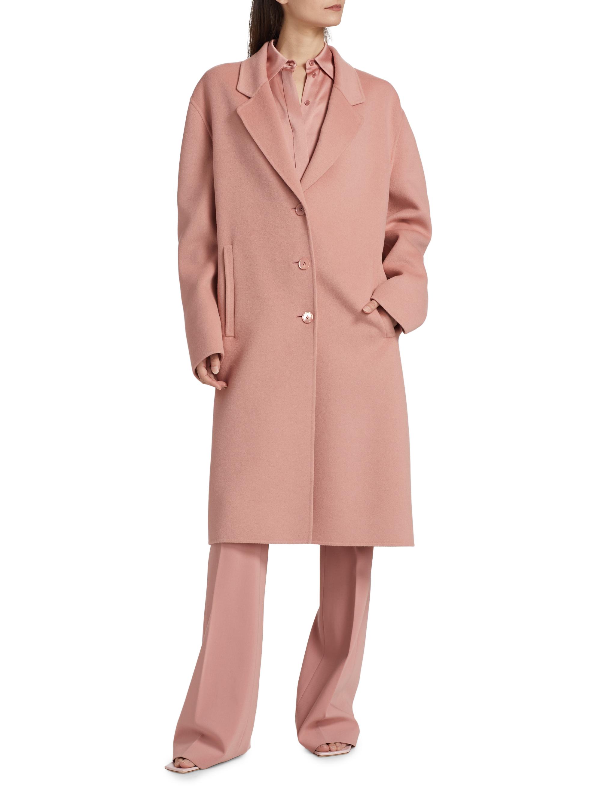 Michael Kors Collection Virgin Wool Single-Breasted Coat | Saks