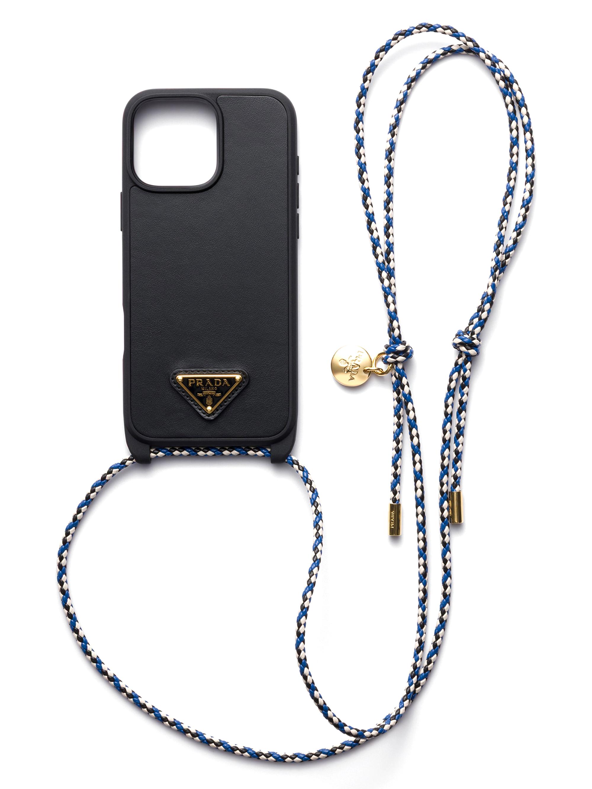 聖　PRADA iPhone16pro max用ケース Prada Saffiano Leather Case For Iphone 16 Pro Max | Saks Fifth Avenue