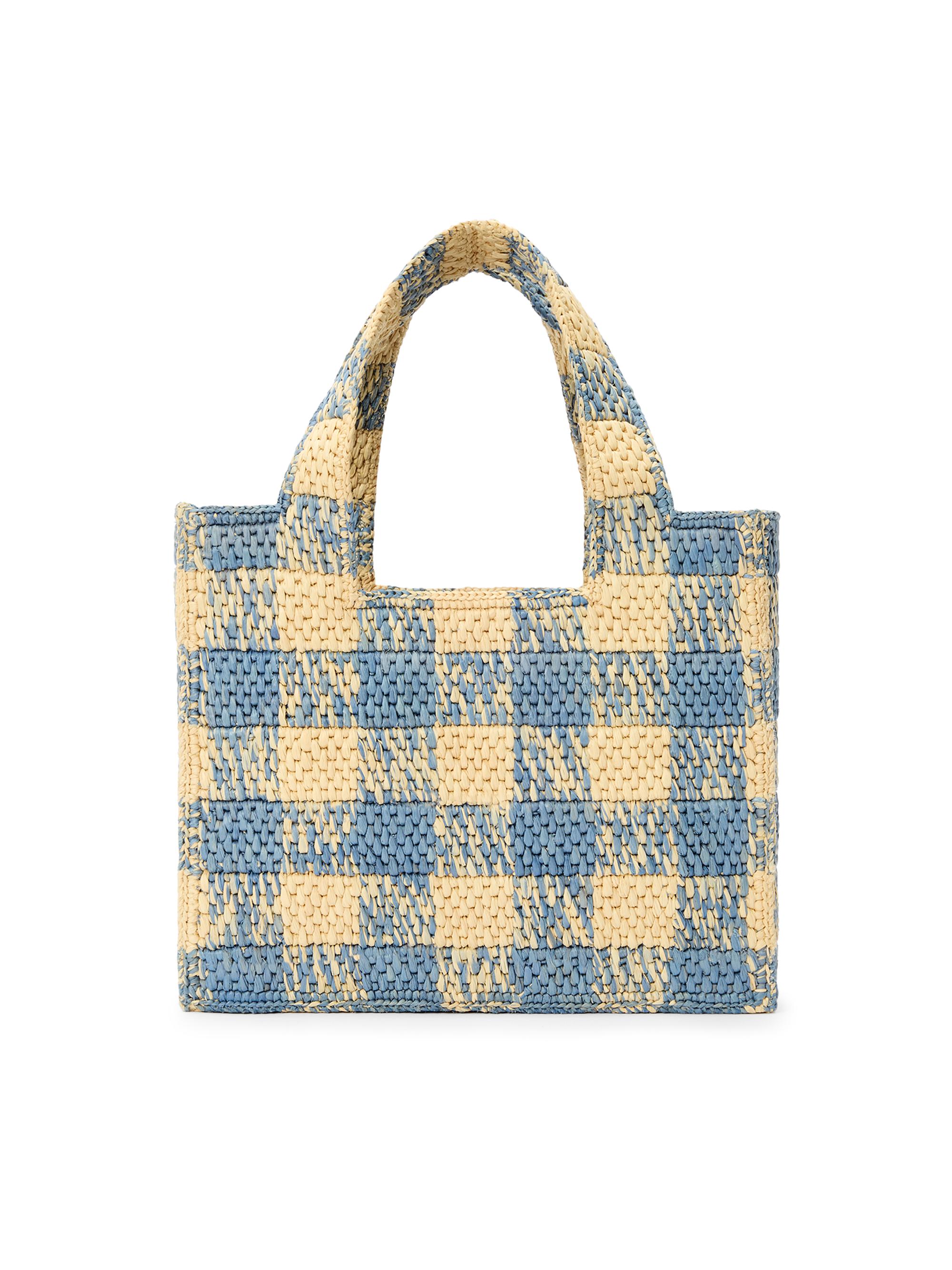 LOEWE LOEWE x Paula's Ibiza Font Gingham Tote Bag | Saks