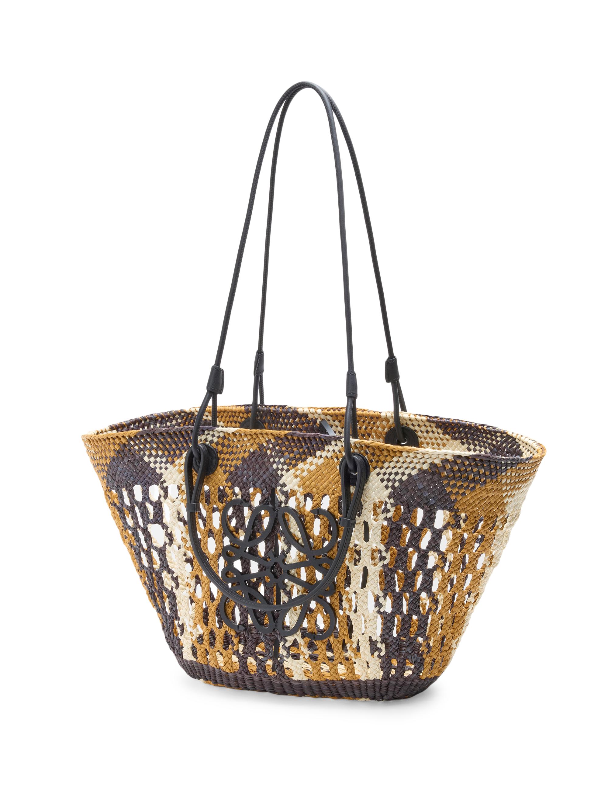 【美品】LOEWE Paula's Ibiza ダメージ加工 オーバサイズ 0400022810892_CHOCOLATEOCHRE_A