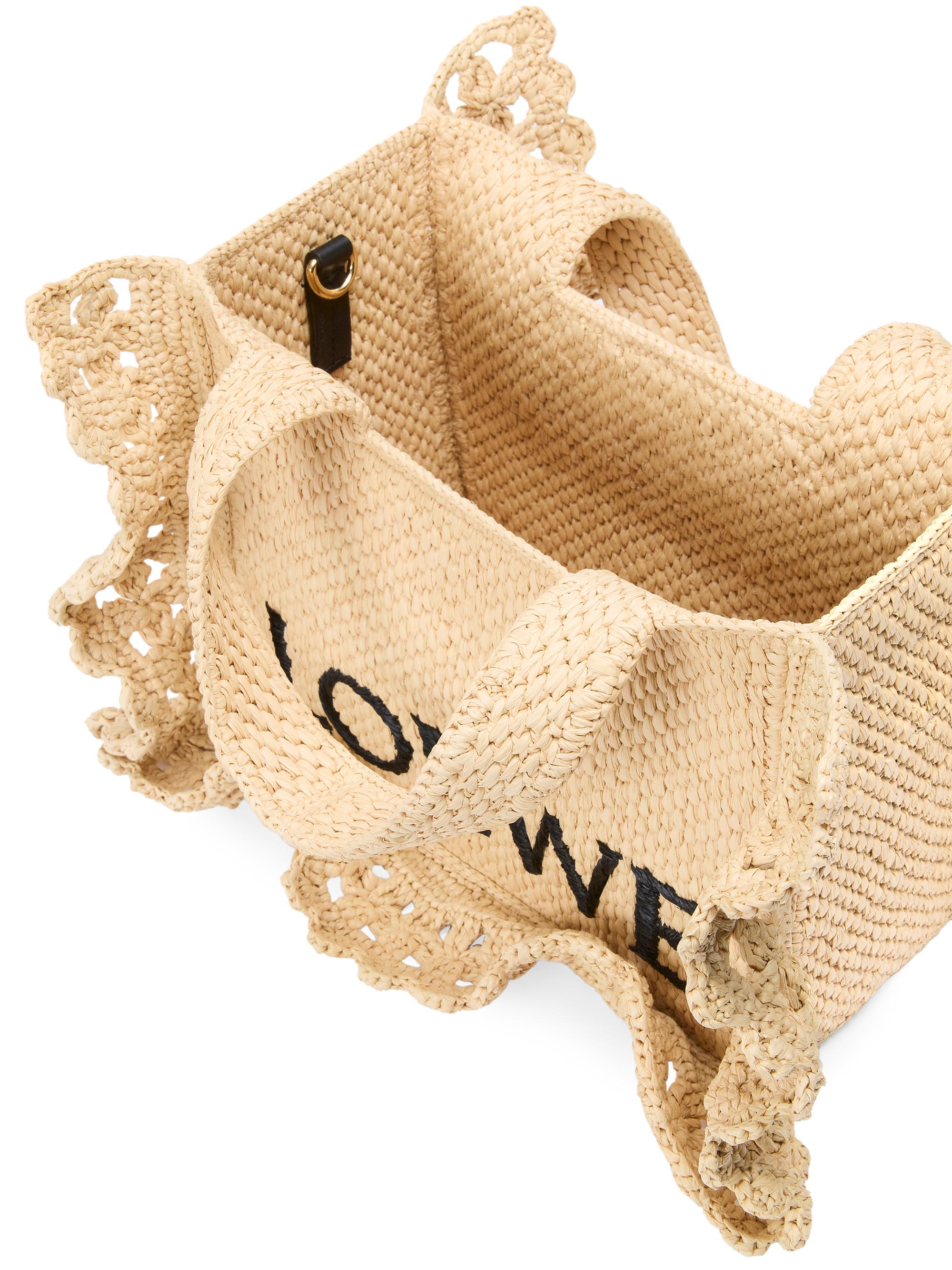 LOEWE LOEWE x Paula's Ibiza Font Raffia Tote Bag | Saks Fifth Avenue
