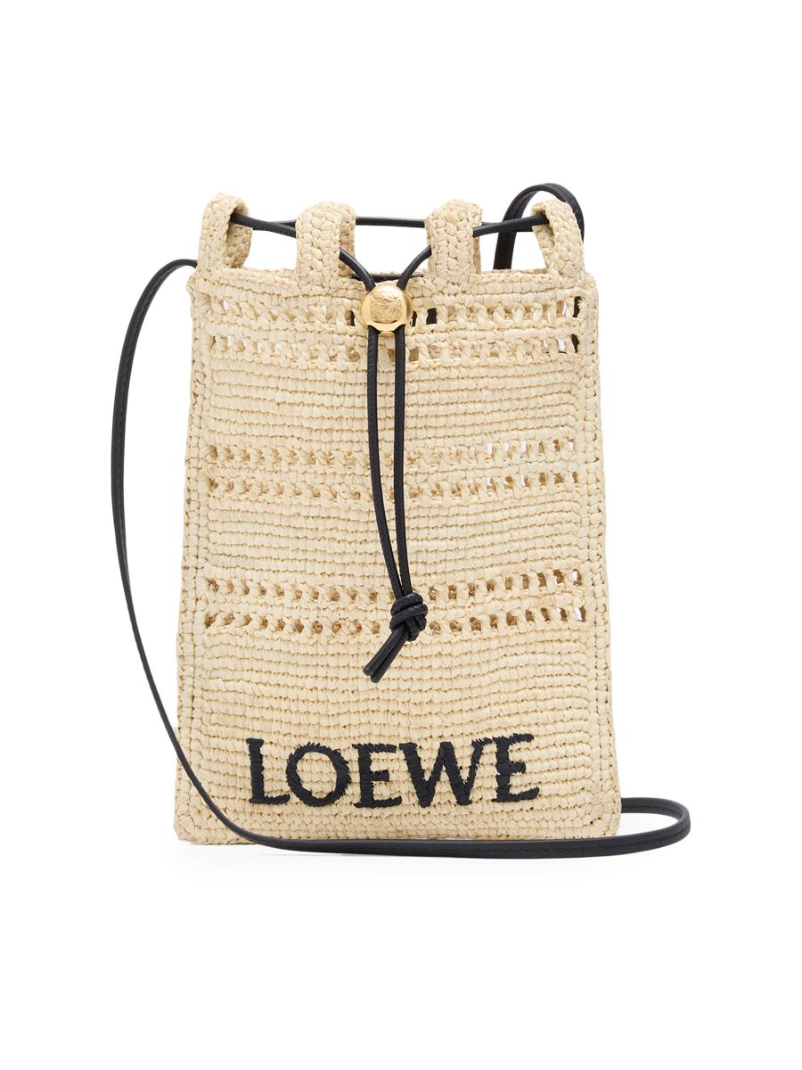 LOEWE LOEWE x Paula's Ibiza Raffia Crossbody Bag | Saks