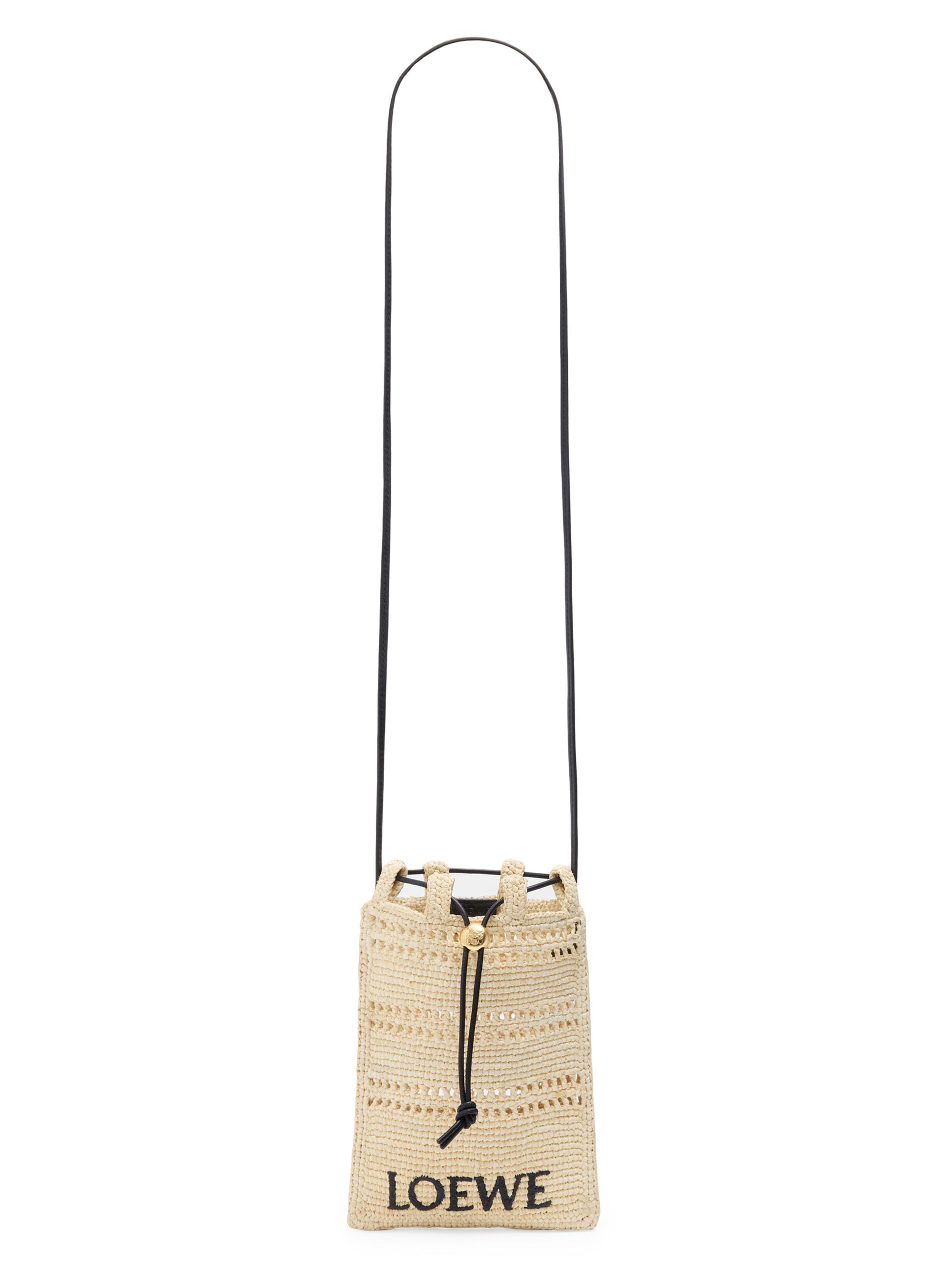 LOEWE LOEWE x Paula's Ibiza Raffia Crossbody Bag | Saks Fifth Avenue