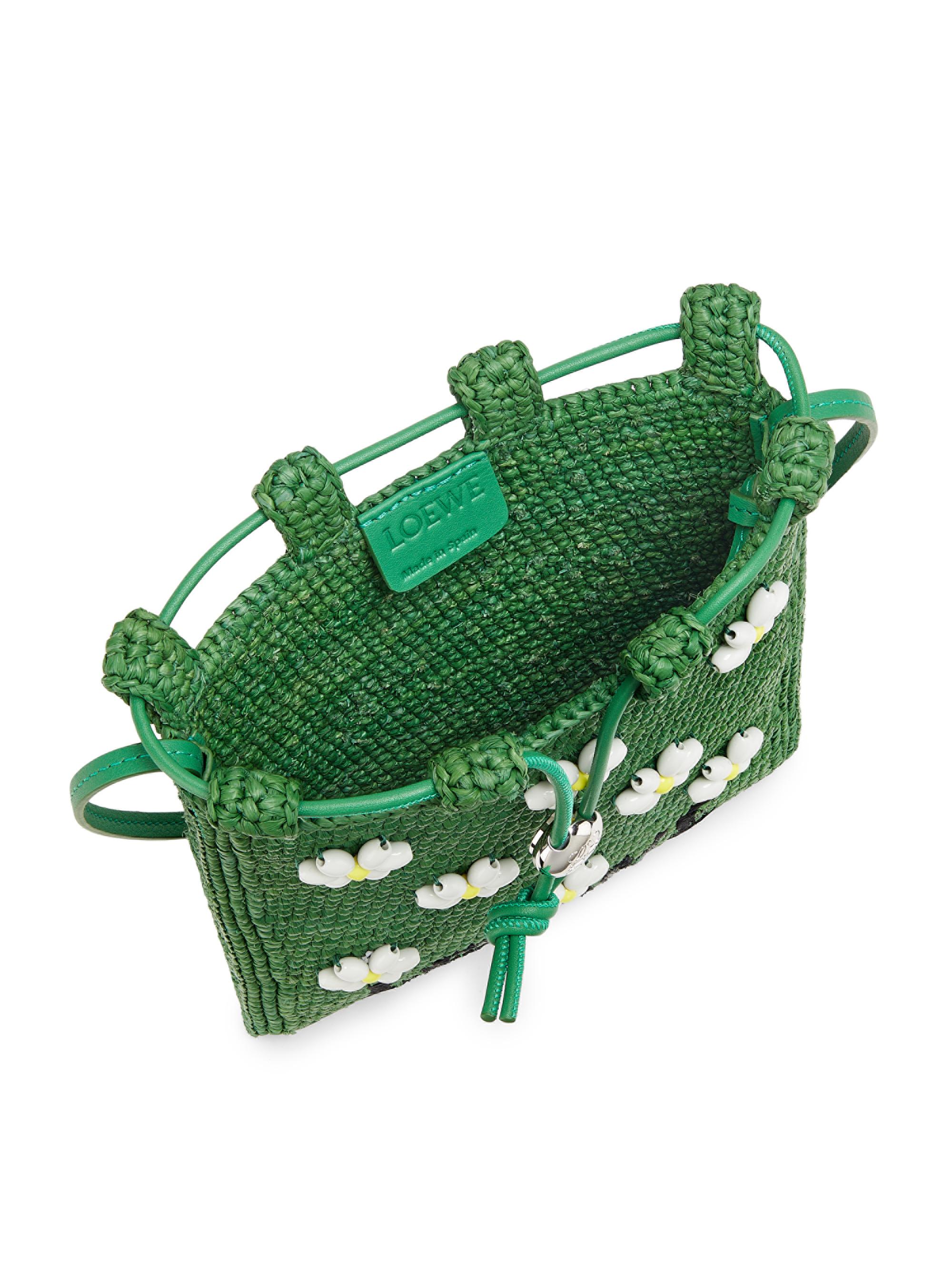 ロエベ LOEWE LOEWE LOEWE x Paula's Ibiza Raffia Crossbody Bag | Saks