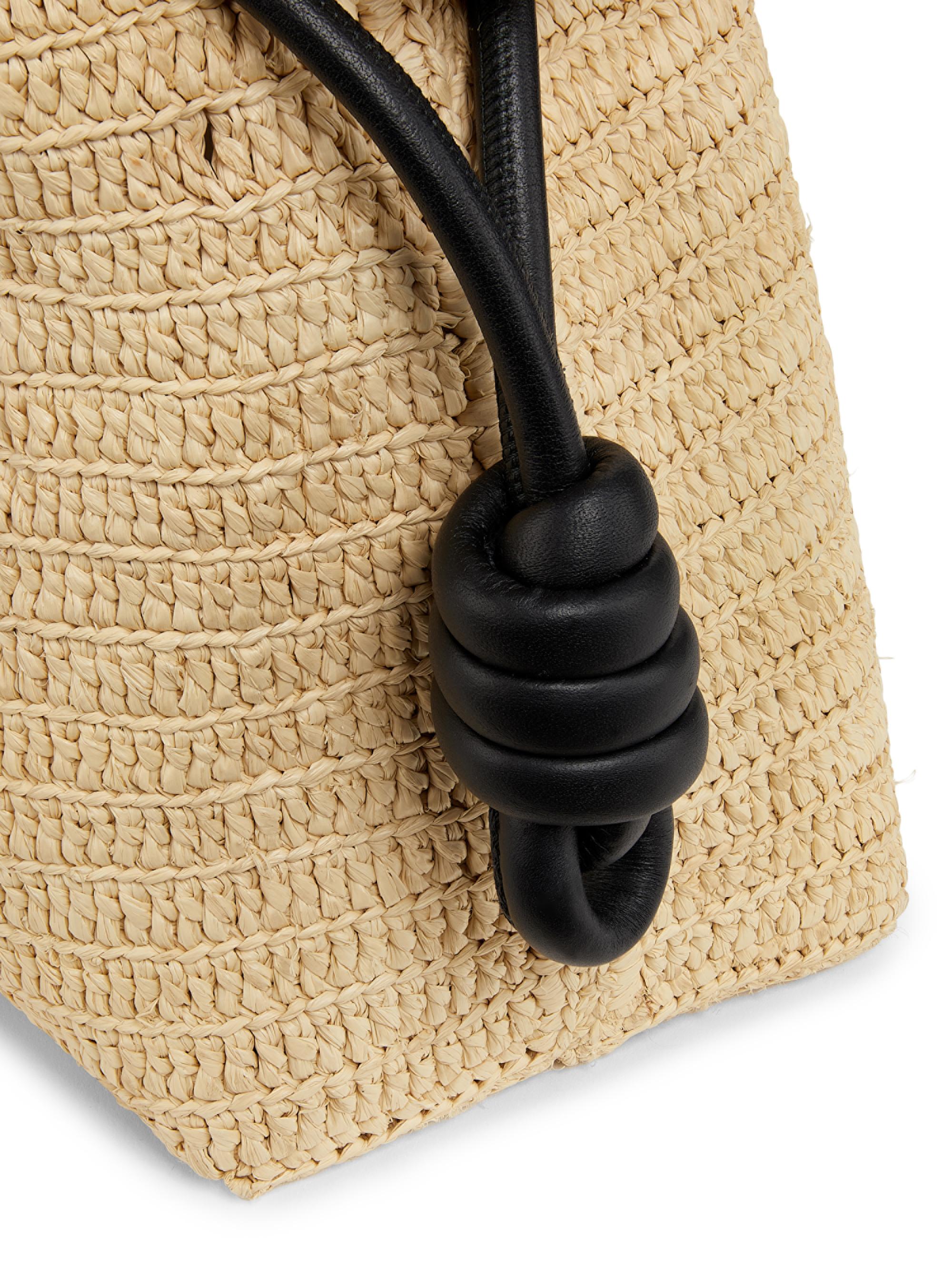 LOEWE LOEWE x Paula's Ibiza Flamenco Raffia Clutch | Saks Fifth Avenue