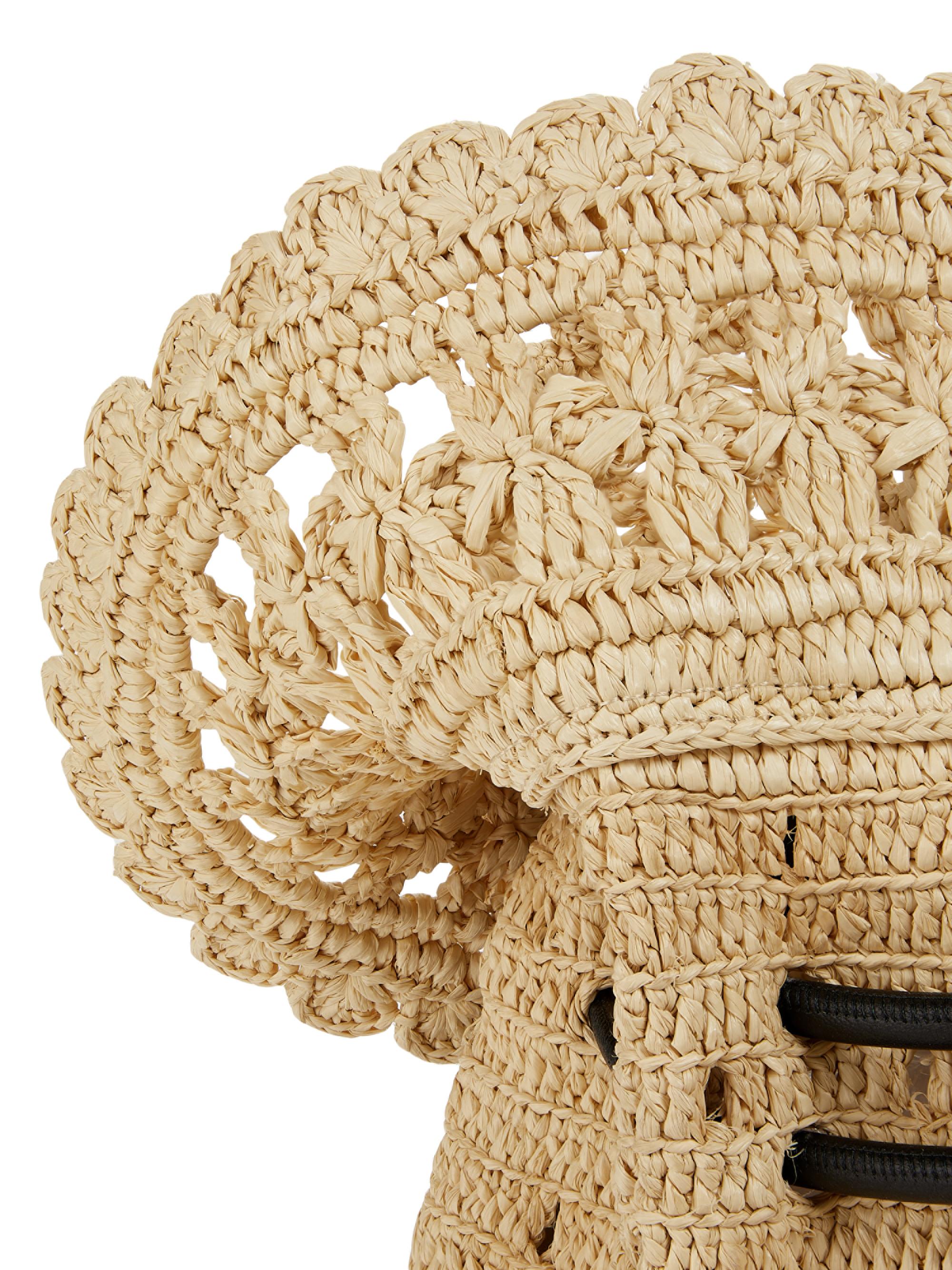 LOEWE LOEWE x Paula's Ibiza Flamenco Raffia Clutch | Saks Fifth Avenue