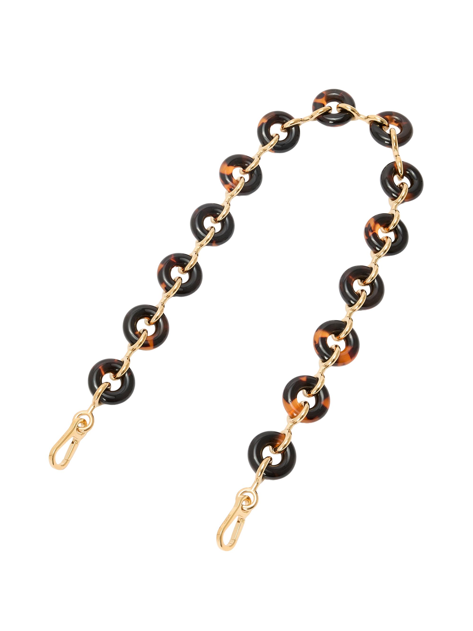 LOEWE Women's  x Paula's Ibizia Chunky Donut Chain - Black Honey