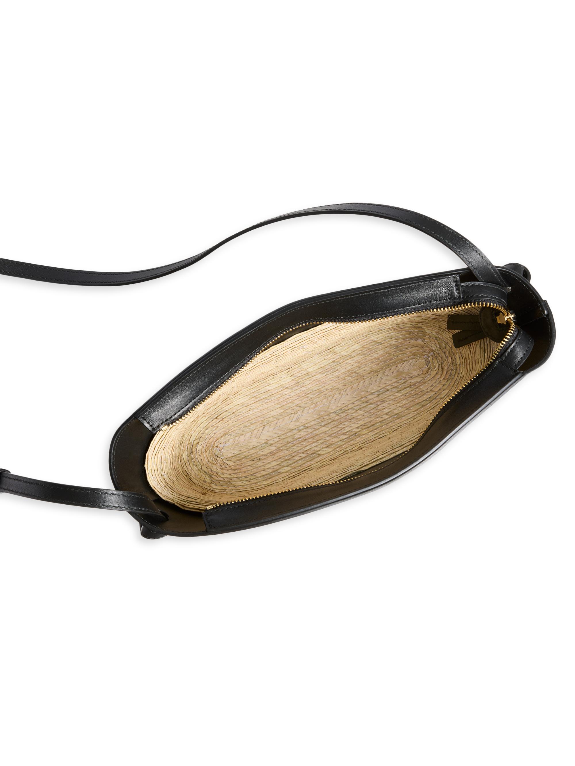 Altuzarra Knot Palm Straw Crossbody Bag | Saks Fifth Avenue