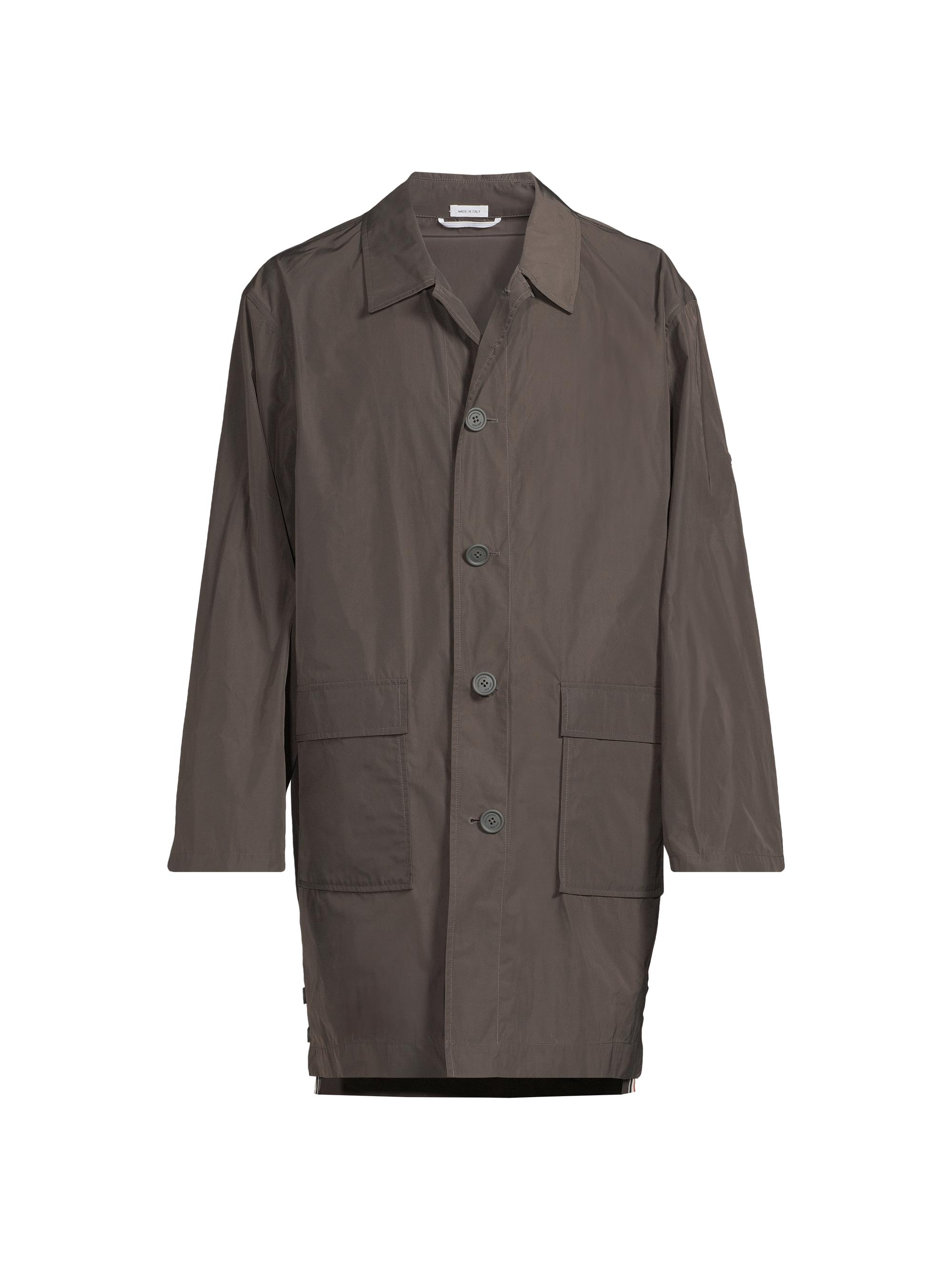 Thom Browne Men's Packable Smock Logo Jacket - Dark Grey