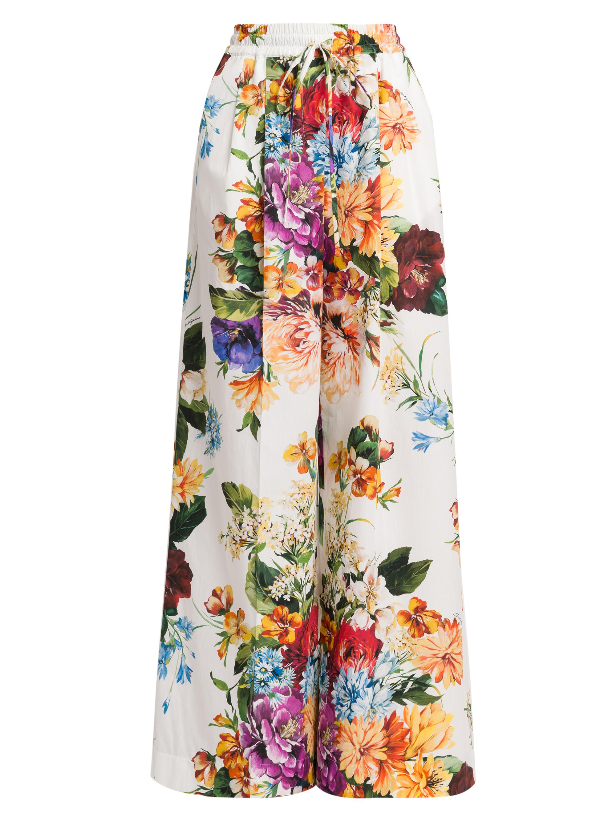 Zimmermann Floral Silk Wide-Leg Pants | Saks Fifth Avenue