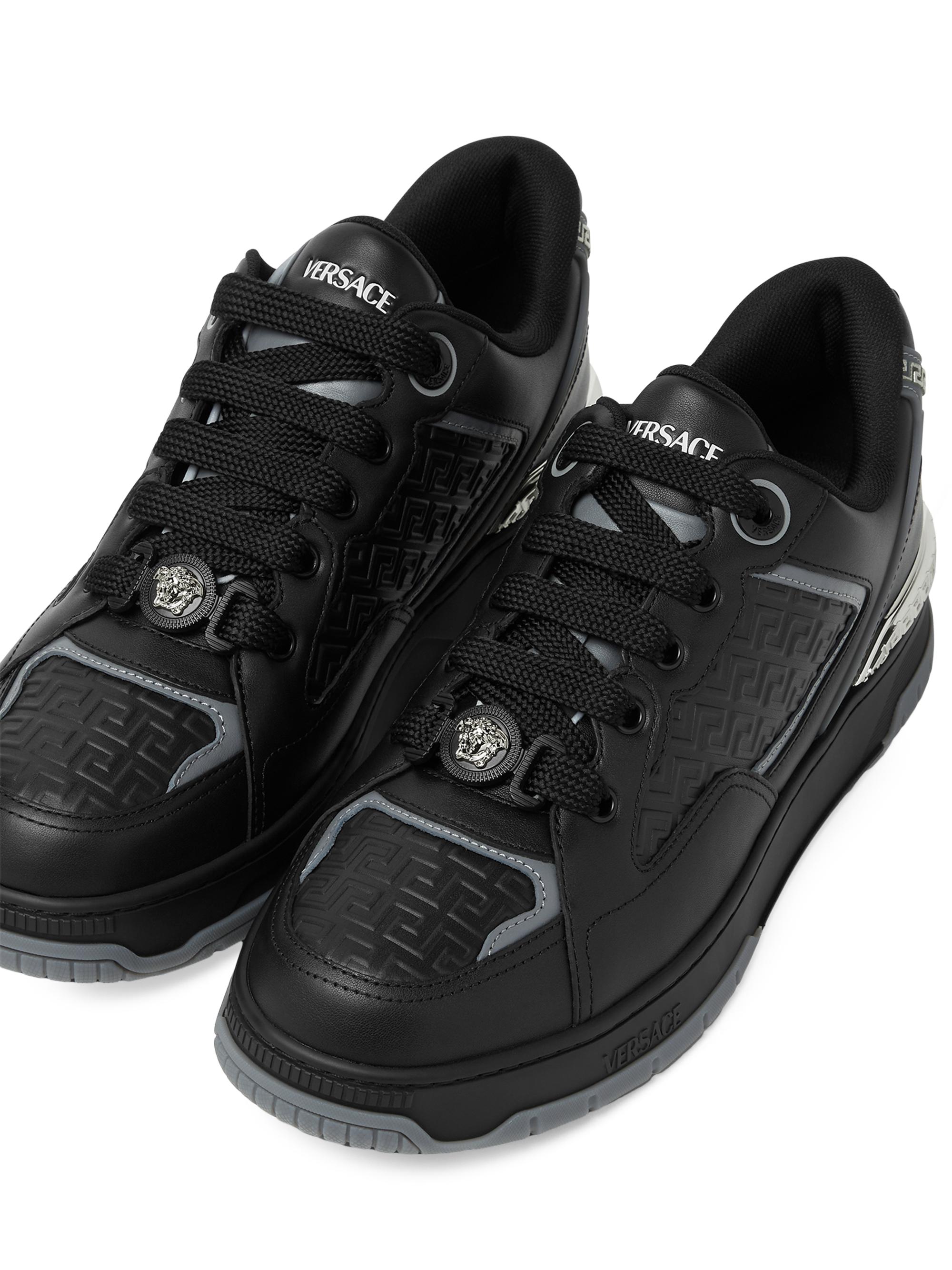 Leather Low-Top Sneakers