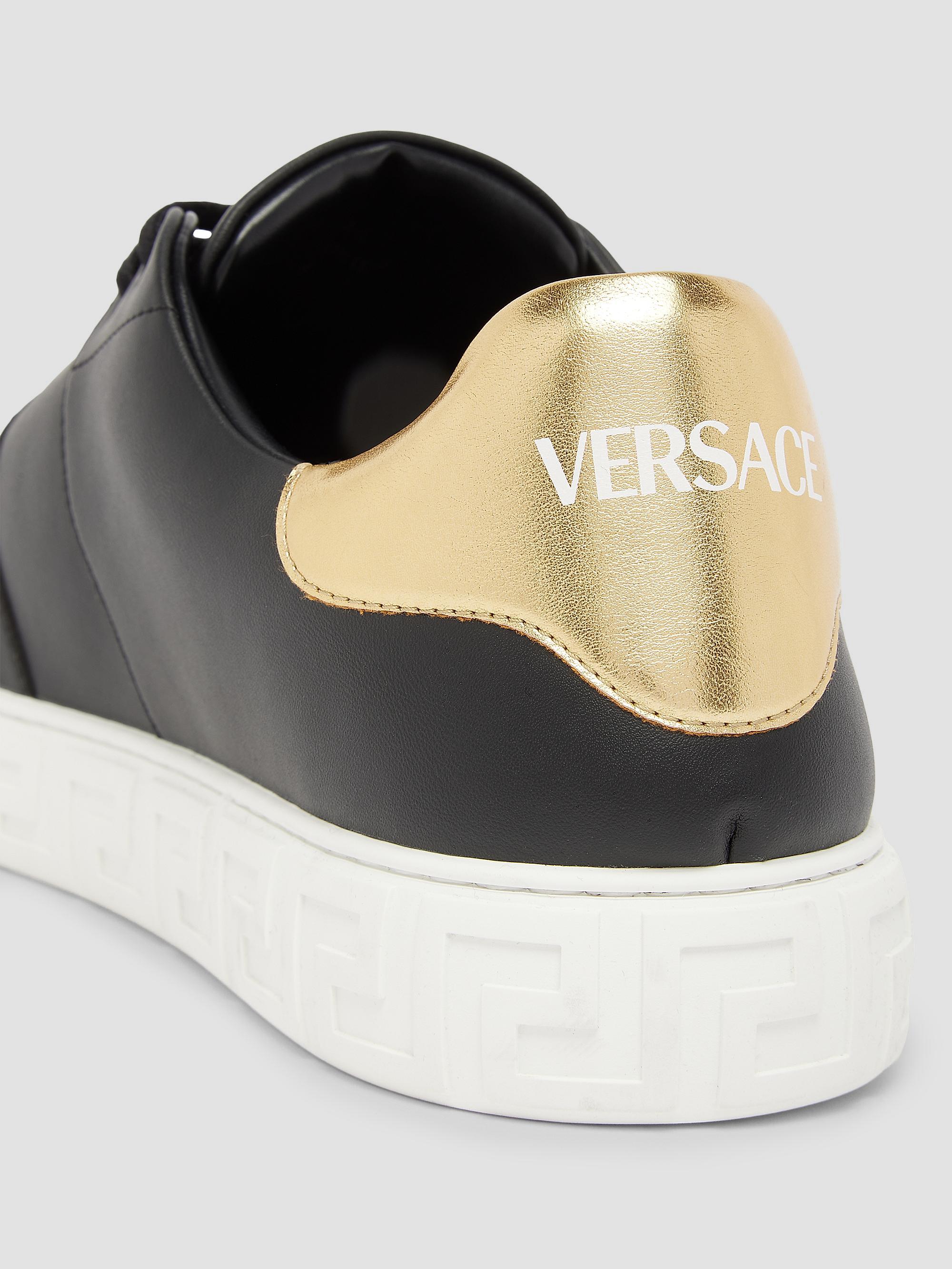 Versace Medusa Nylon Low-Top Sneakers | Saks Fifth Avenue