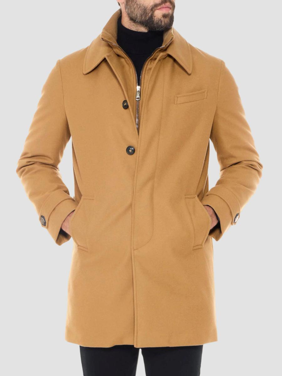 Norwegian Wool Euro Virgin Wool-Blend Modern-Fit Coat | Saks Fifth