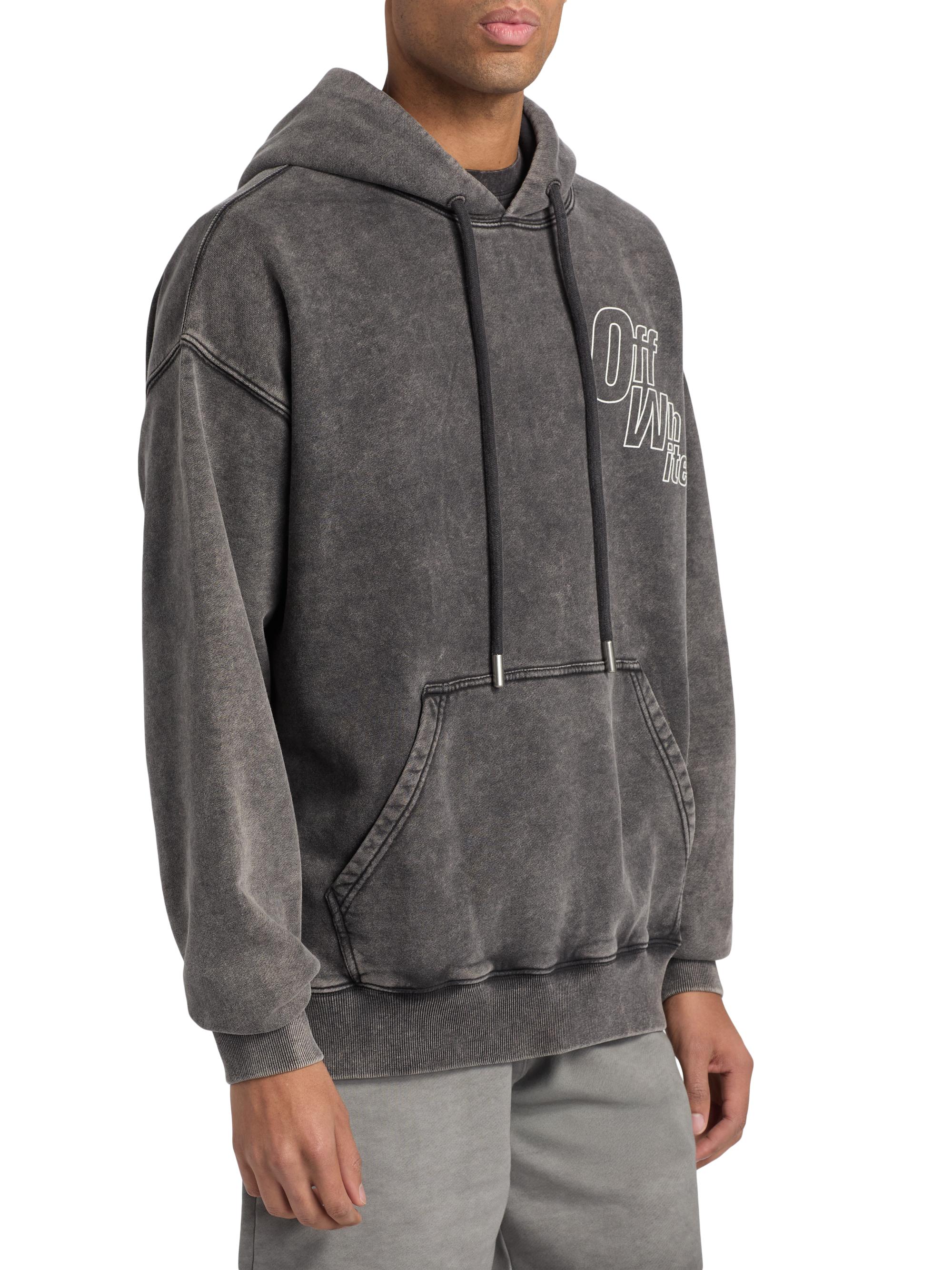 Off-White Outline Arrow Skate Cotton Hoodie | Saks Fifth Avenue