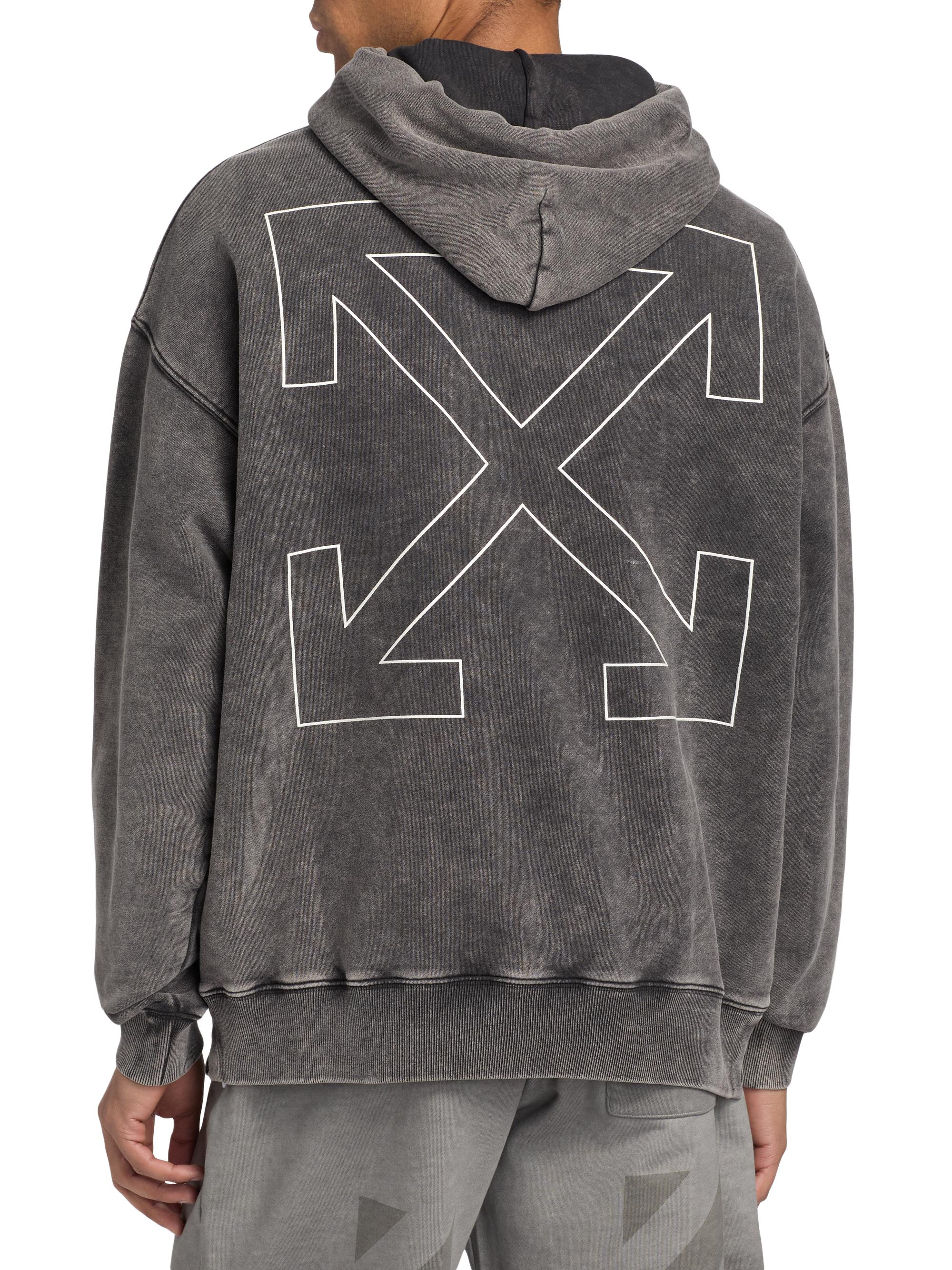 Off-White Outline Arrow Skate Cotton Hoodie | Saks Fifth Avenue