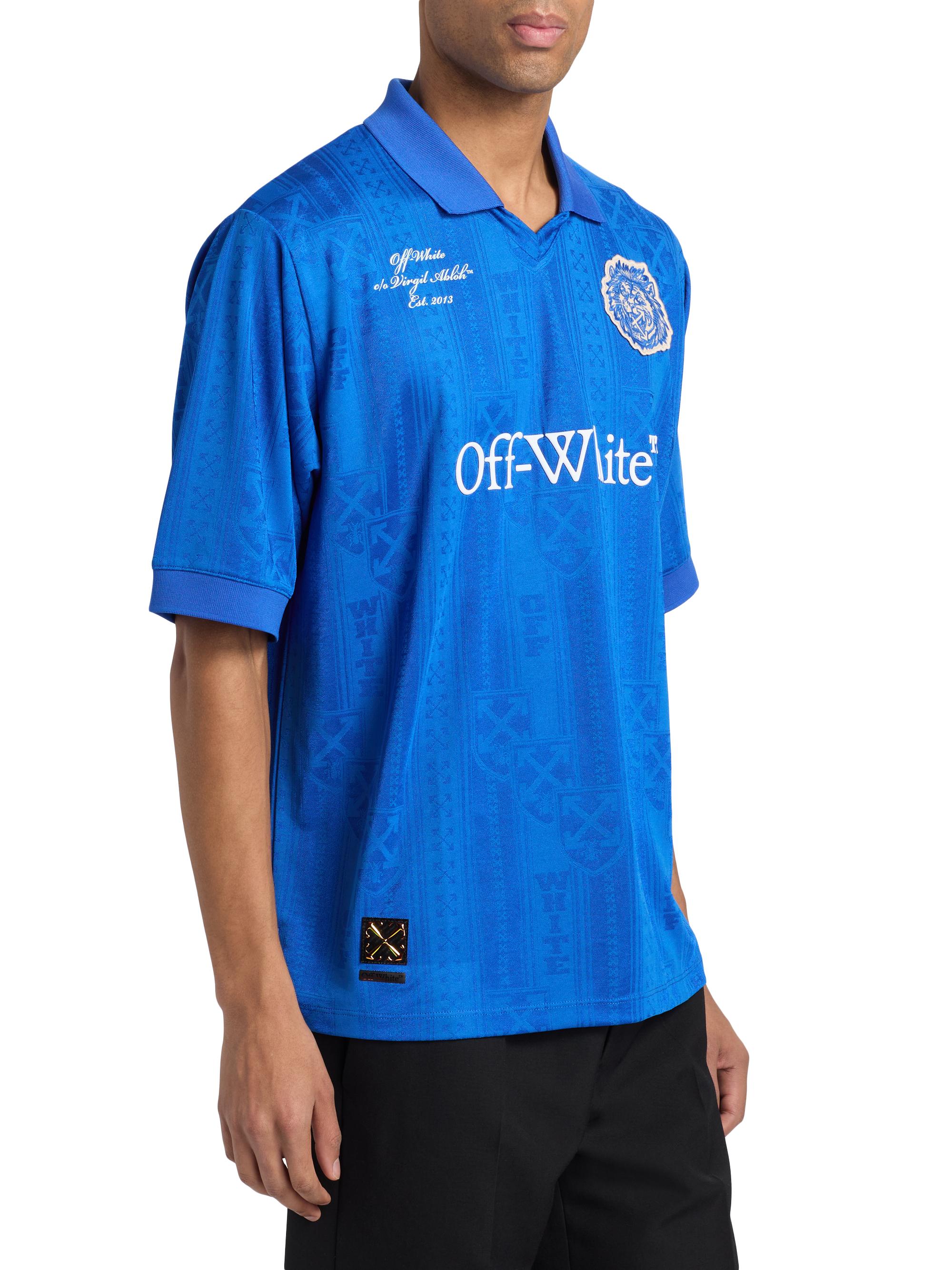 Off-White Lion Nation Soccer Jersey | Saks Fifth Avenue
