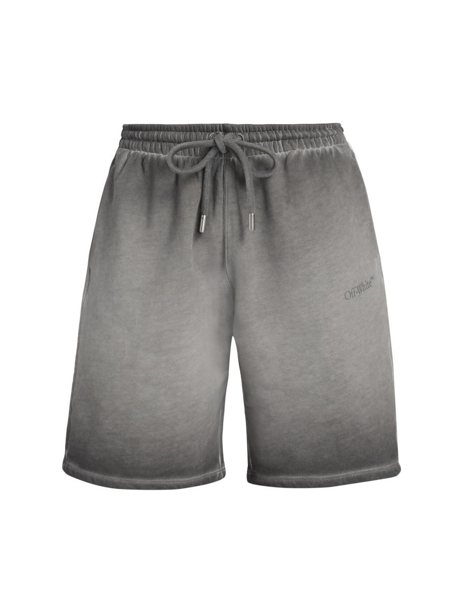 Off-white Men's Laundry Cotton Skate Sweatshorts