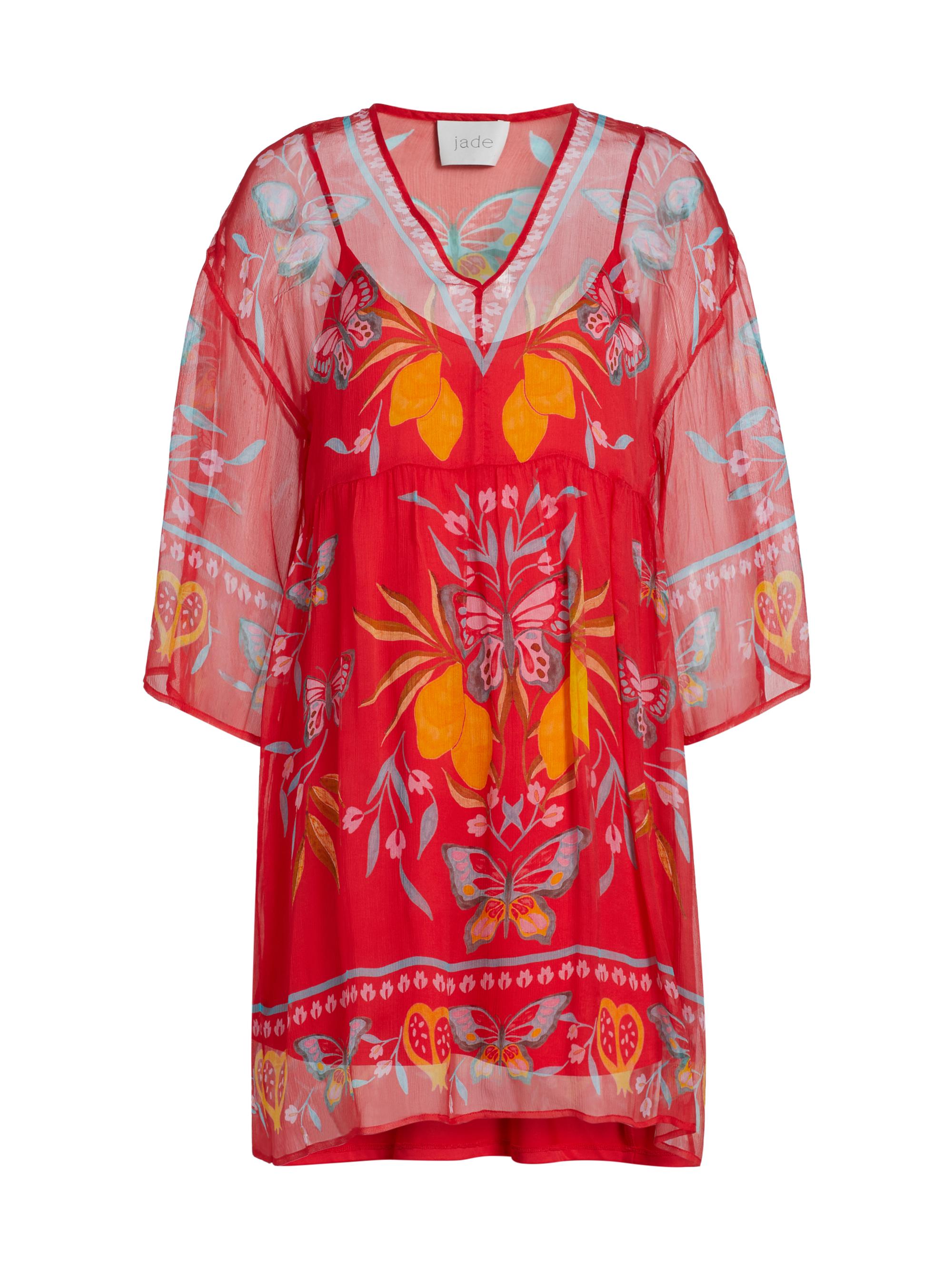 Johnny Was Women's Barbara Printed Silk Minidress - Ekaterina