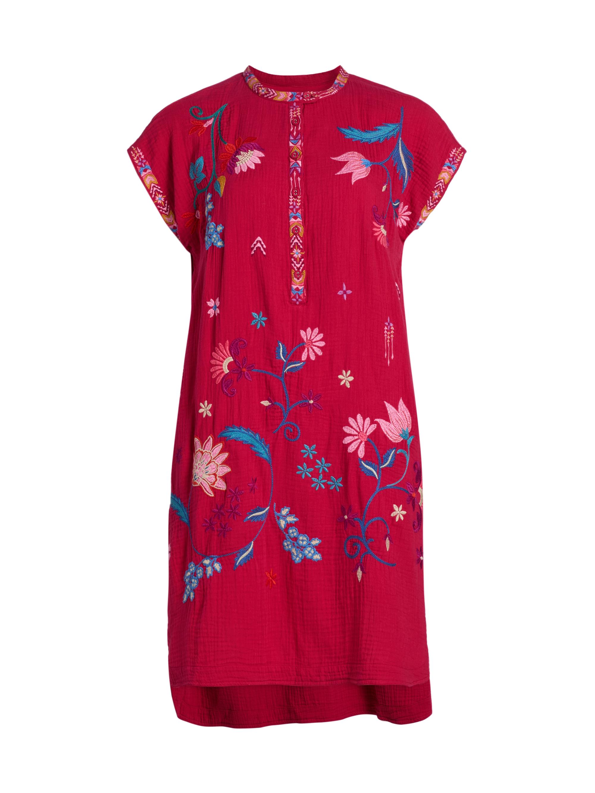 Johnny Was Women's Mishti Elena Embroidered Cotton Dress - Jazzy
