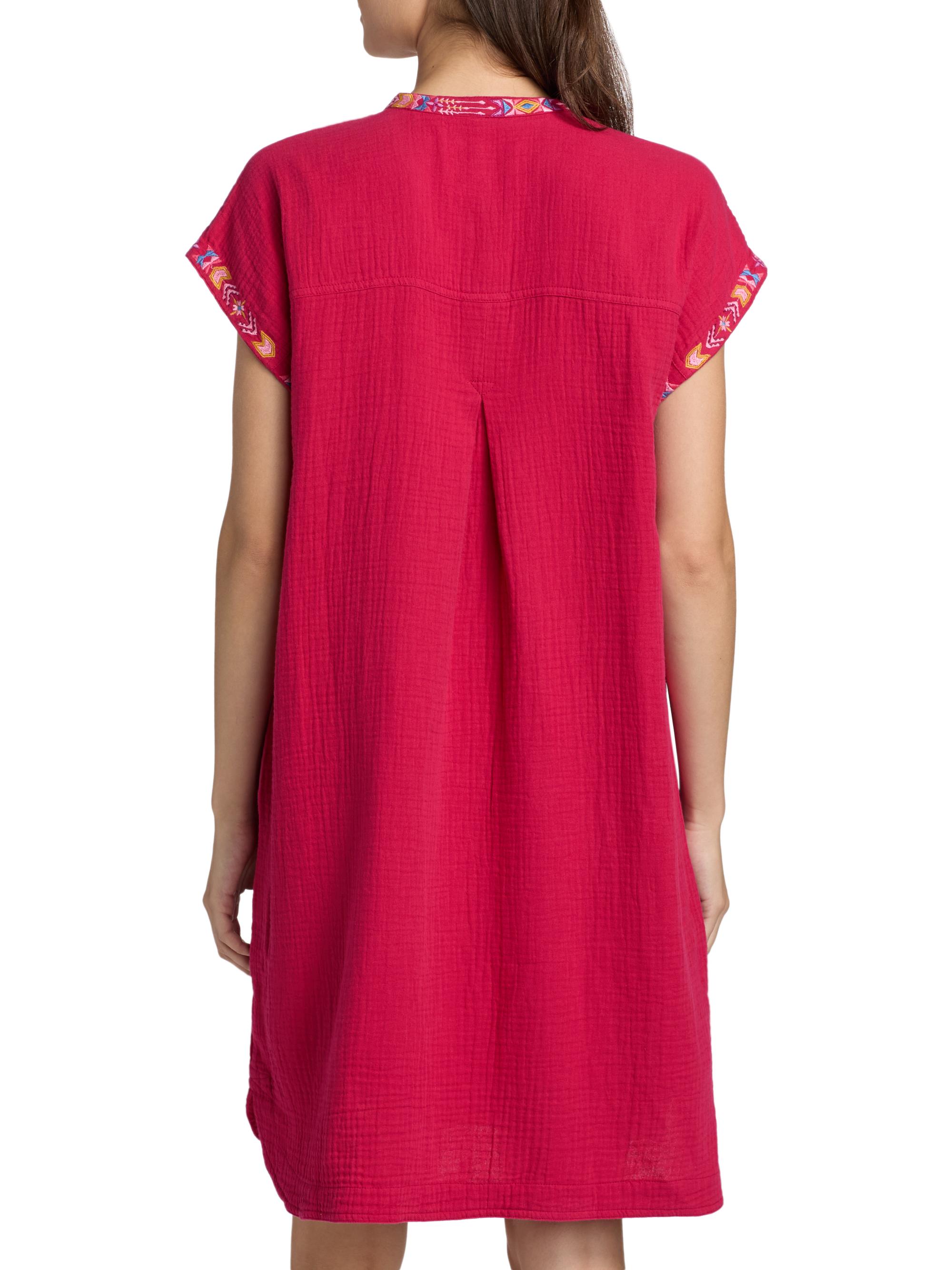 Johnny Was Mishti Elena Embroidered Cotton Dress Saks Fifth Avenue