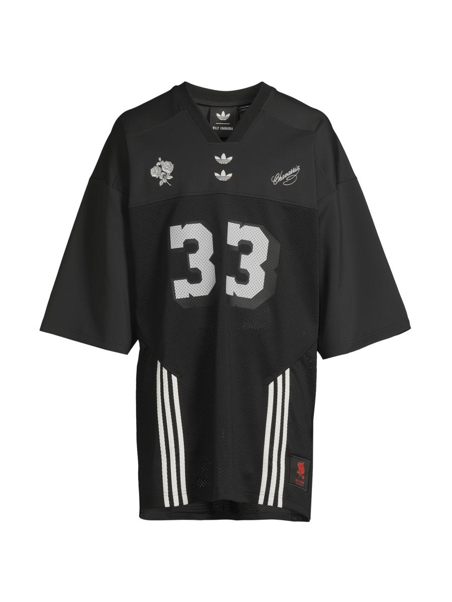 XLサイズ adidas WILLY CHAVARRIA POLO SHIRT Adidas x Willy Chavarria Polo Shirt - Size Large - Black