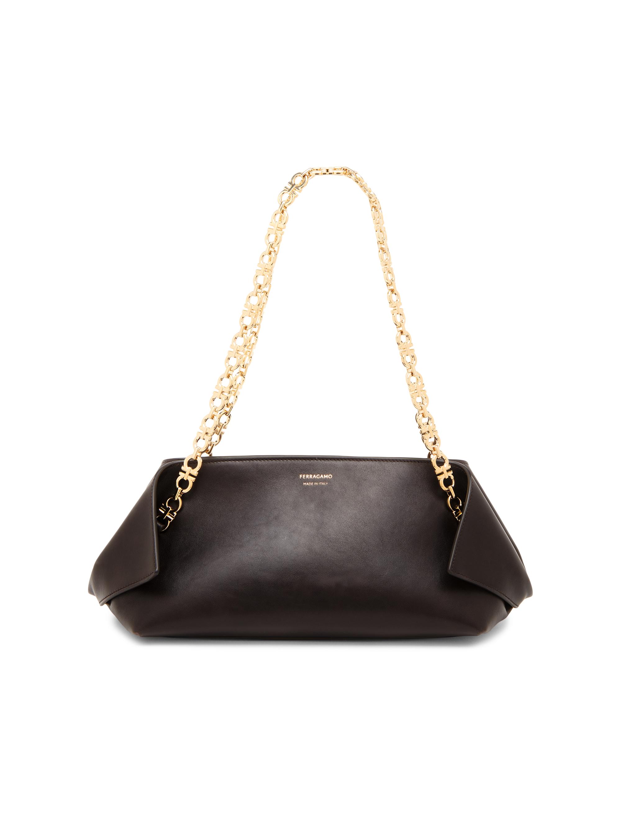 FERRAGAMO Women's Extra-Small Scarf Leather Shoulder Bag - Testa Di Moro Al Campione