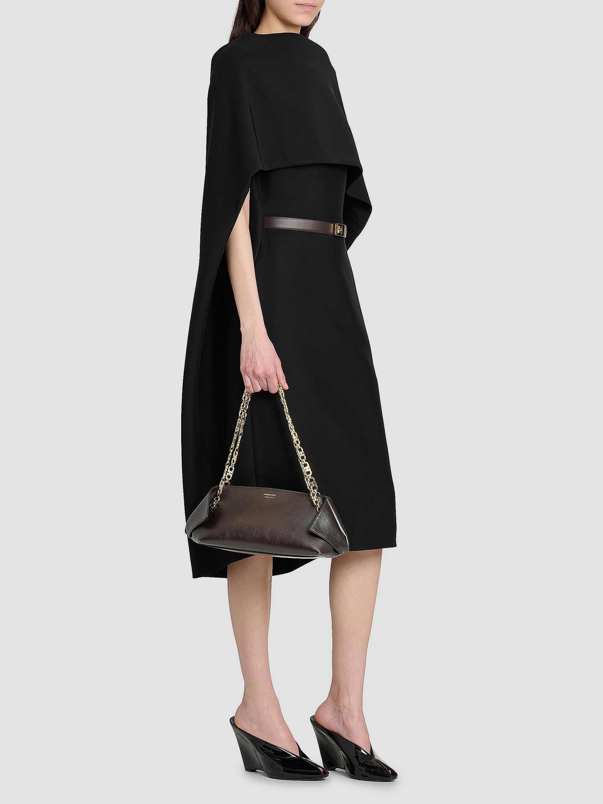 FERRAGAMO Extra-Small Scarf Leather Shoulder Bag | Saks Fifth Avenue