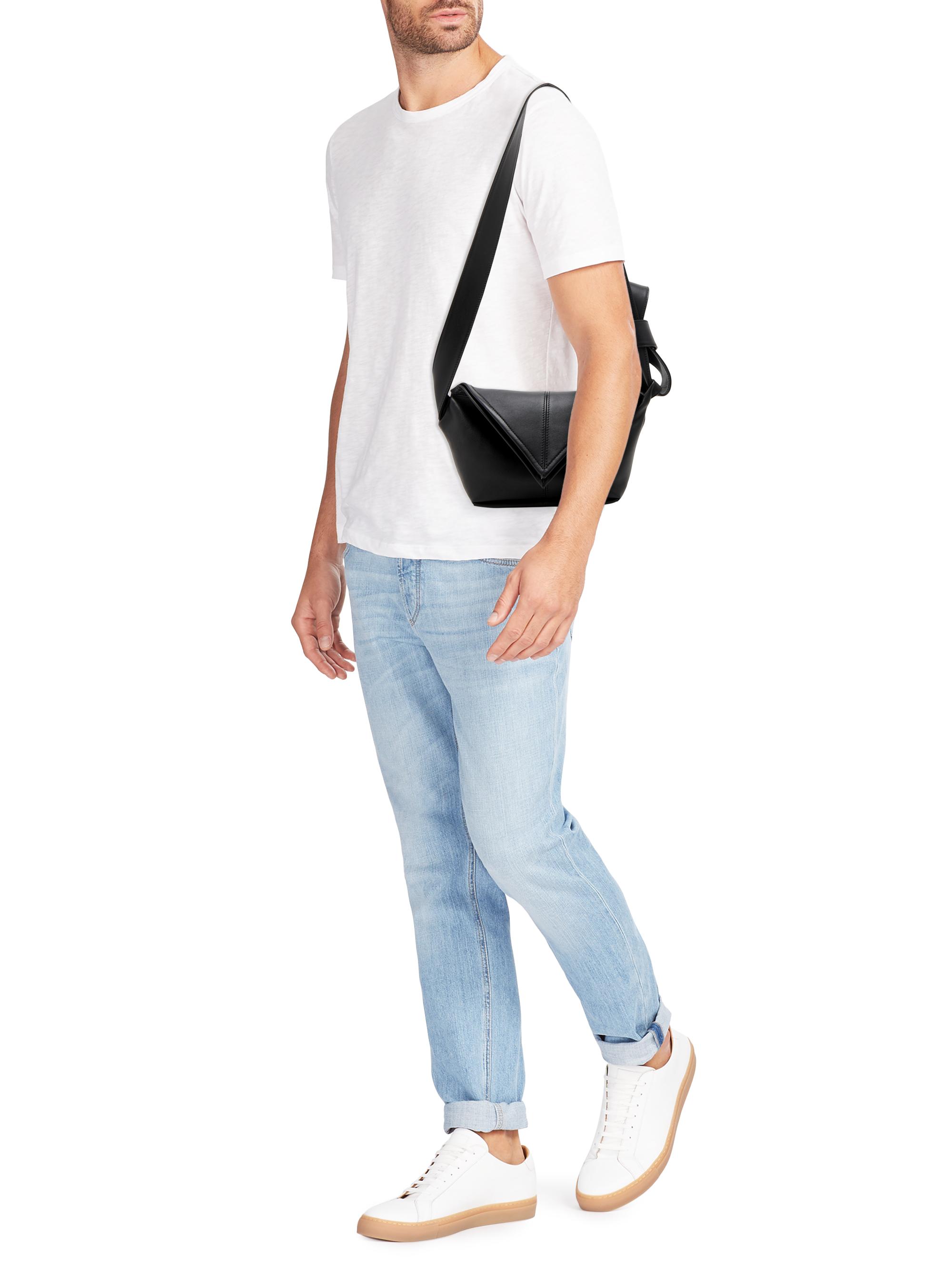 Bottega Veneta Baby Sawyer Silky Leather Shoulder Bag | Saks Fifth