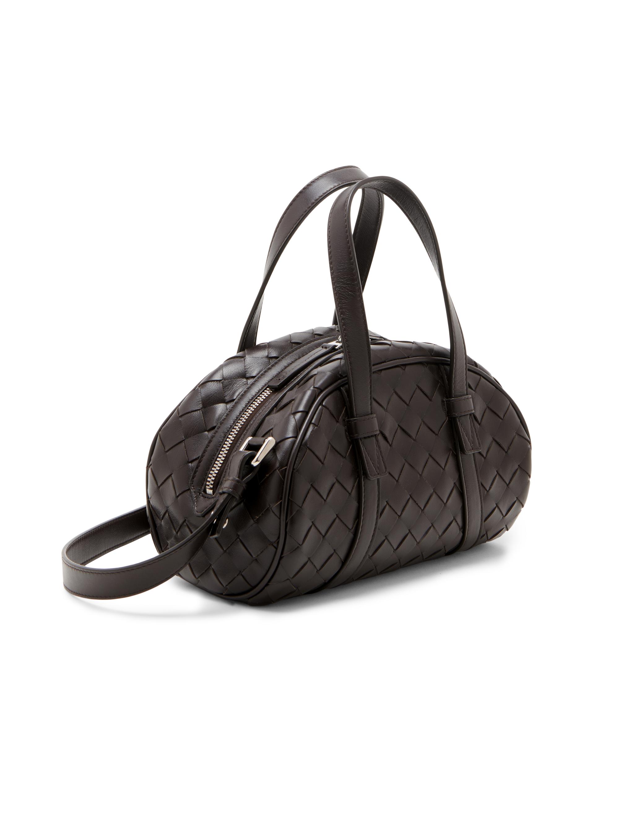 （qyu さま専用）Bottega Veneta/レザースリッポン/42 Bottega Veneta Small Jim Queen Intrecciato Avenue Leather Bag