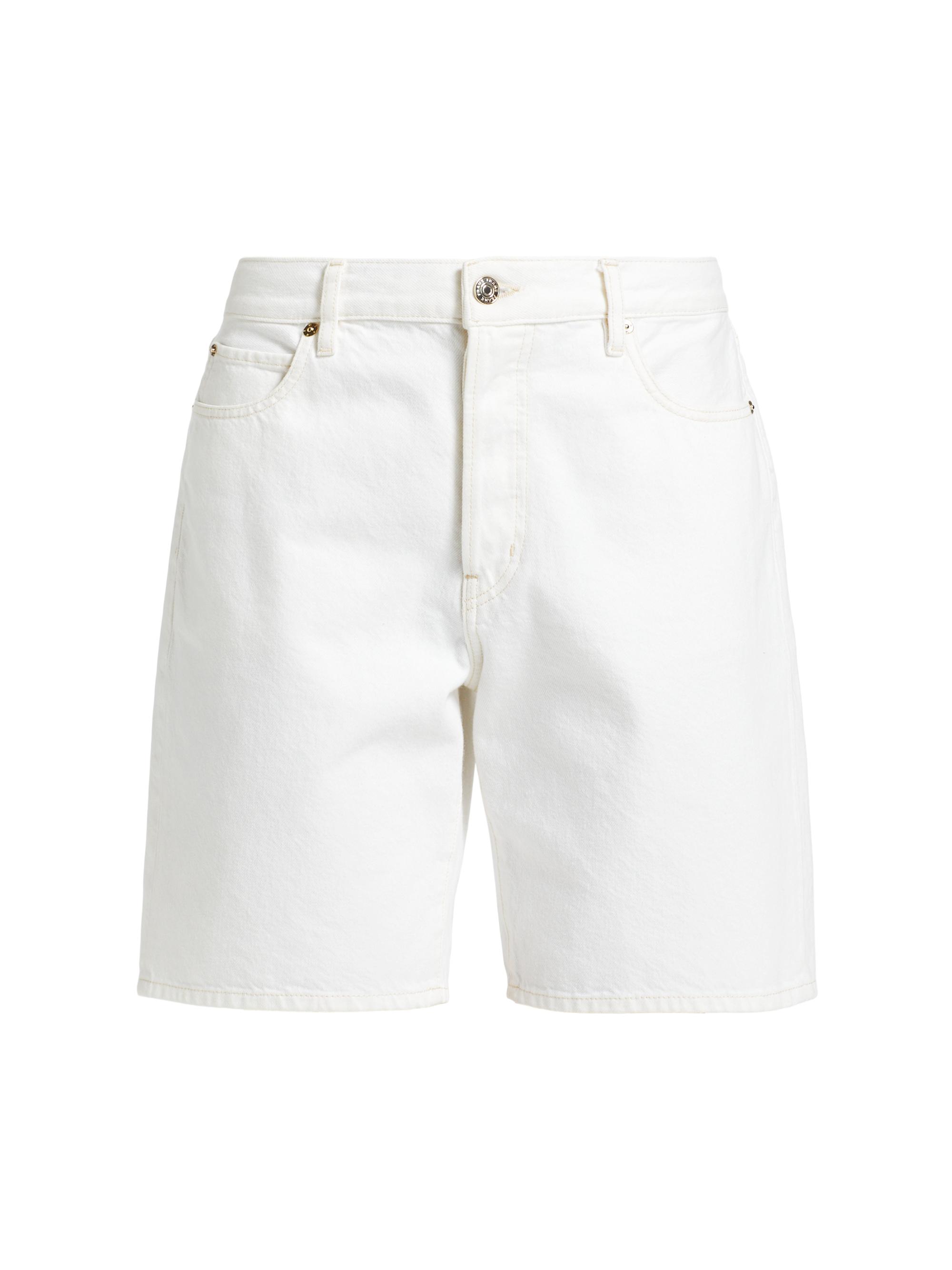 Frame Women's The Leisure Cotton Shorts - Au Natural Clean