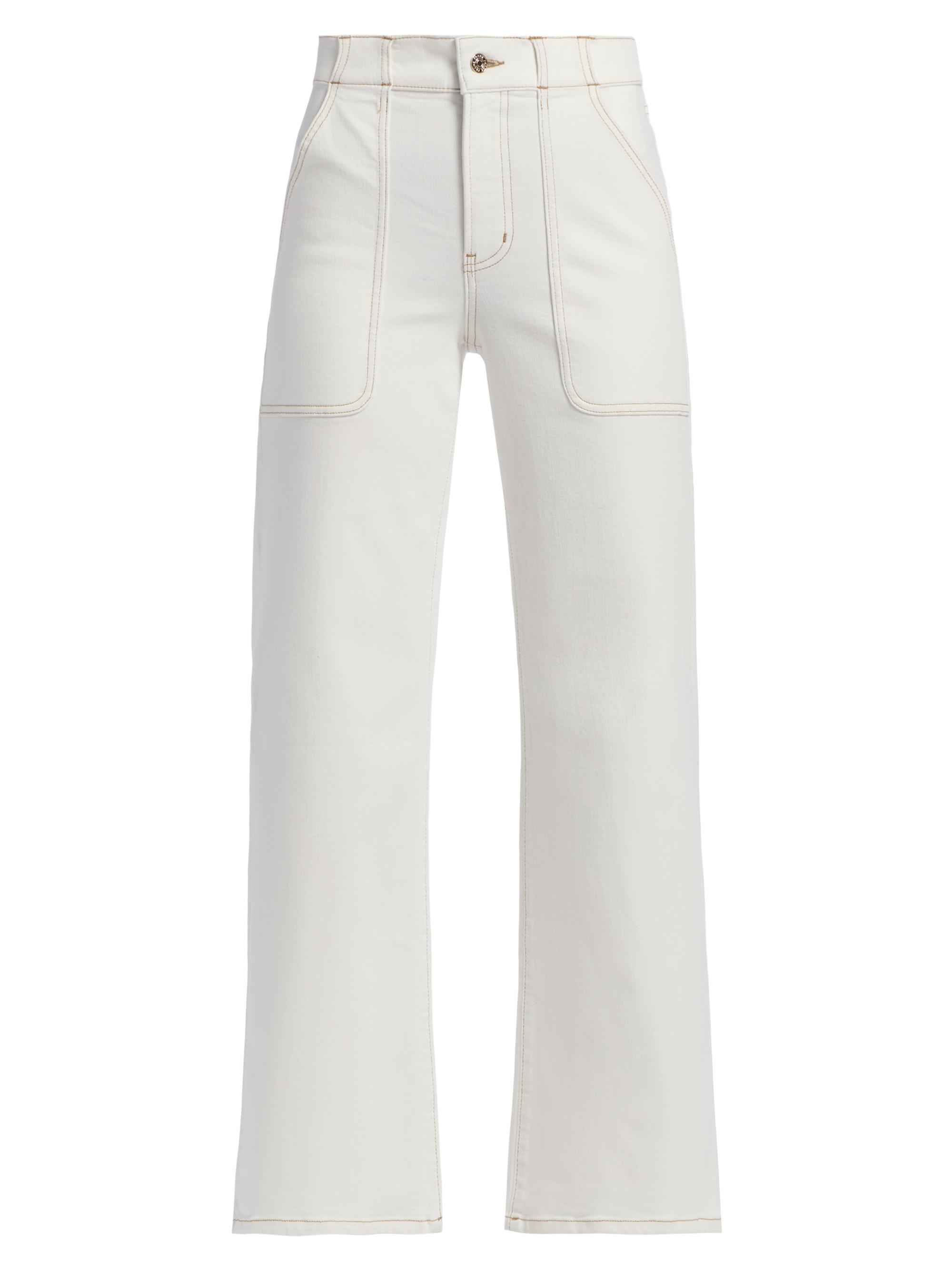 Frame Women's Patch Pocket Jeans - Au Natural Clean