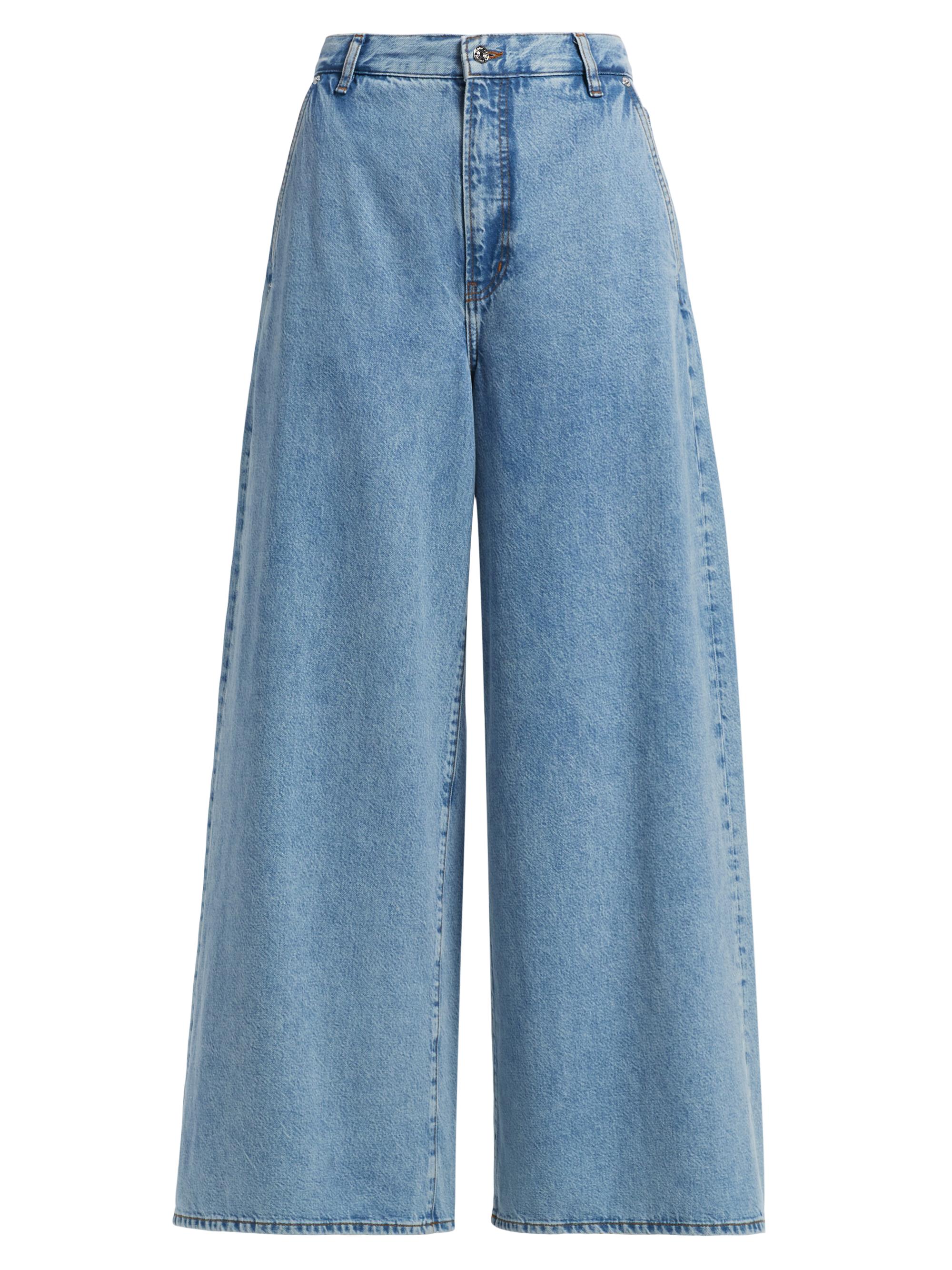 FRAME Women's The Drape Baggy Jeans - Sweetheart