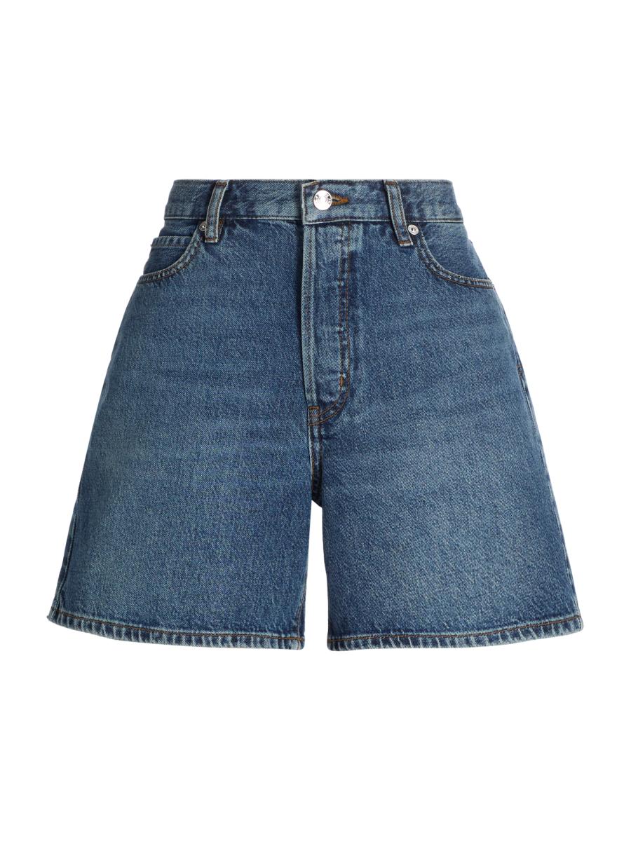 【関税込・国内発送】CELINE Triomphe Embroidered Denim Shorts CELINE DISTRESSED DENIM SHORTS – AFTERLIFE MODE