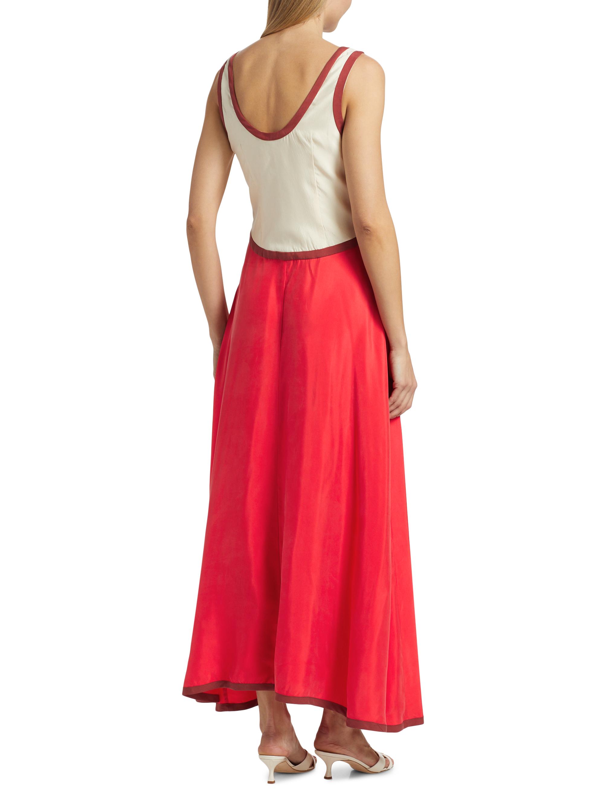 knee length dresses for ladies Women's Blue Satin Midi Dress main image 1