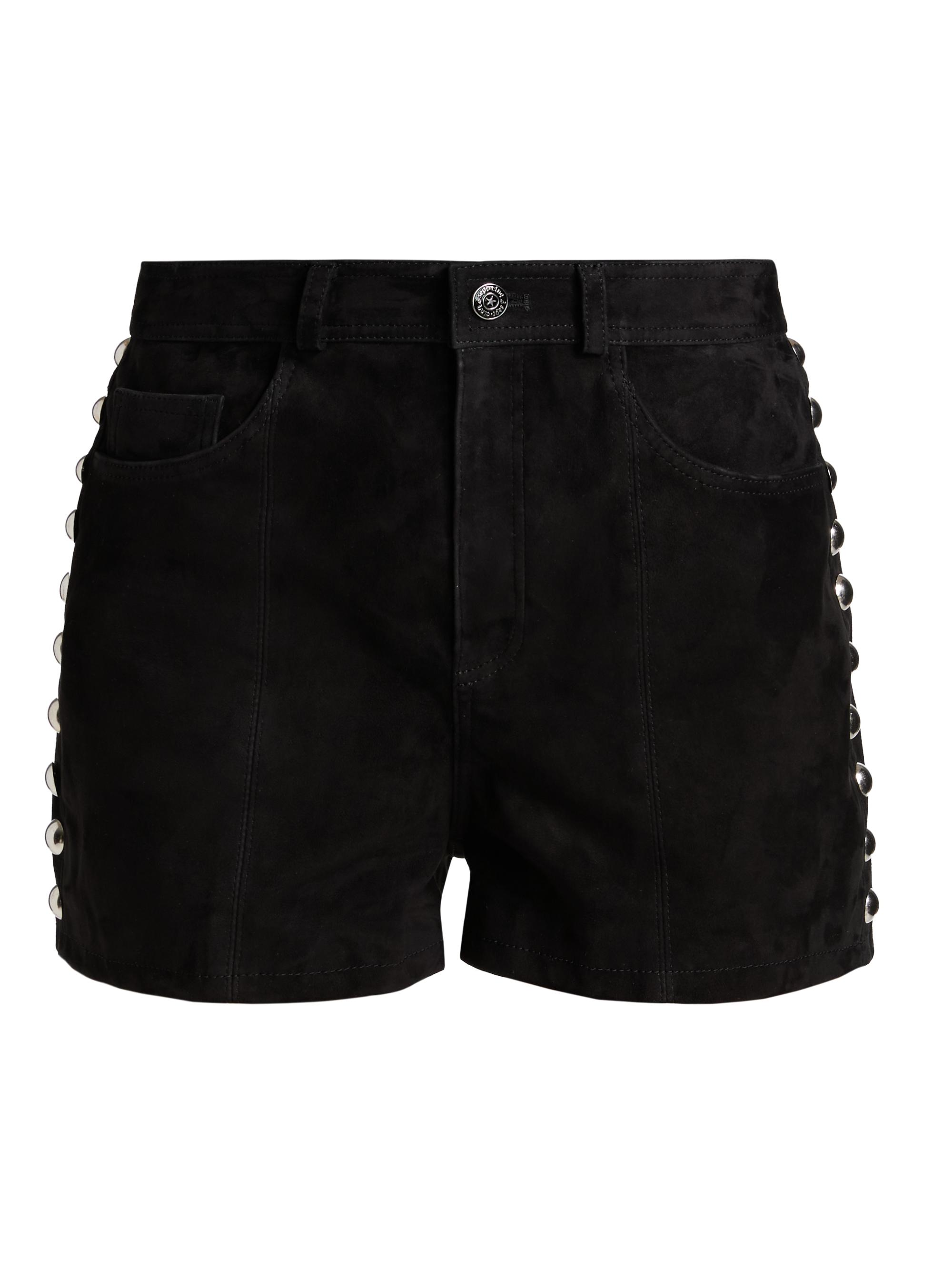 超希少！97年 BLACK 357 MEDIUM SHORT Dangers Vintage Studded High Waisted Shorts – RUNWAYDREAMZ