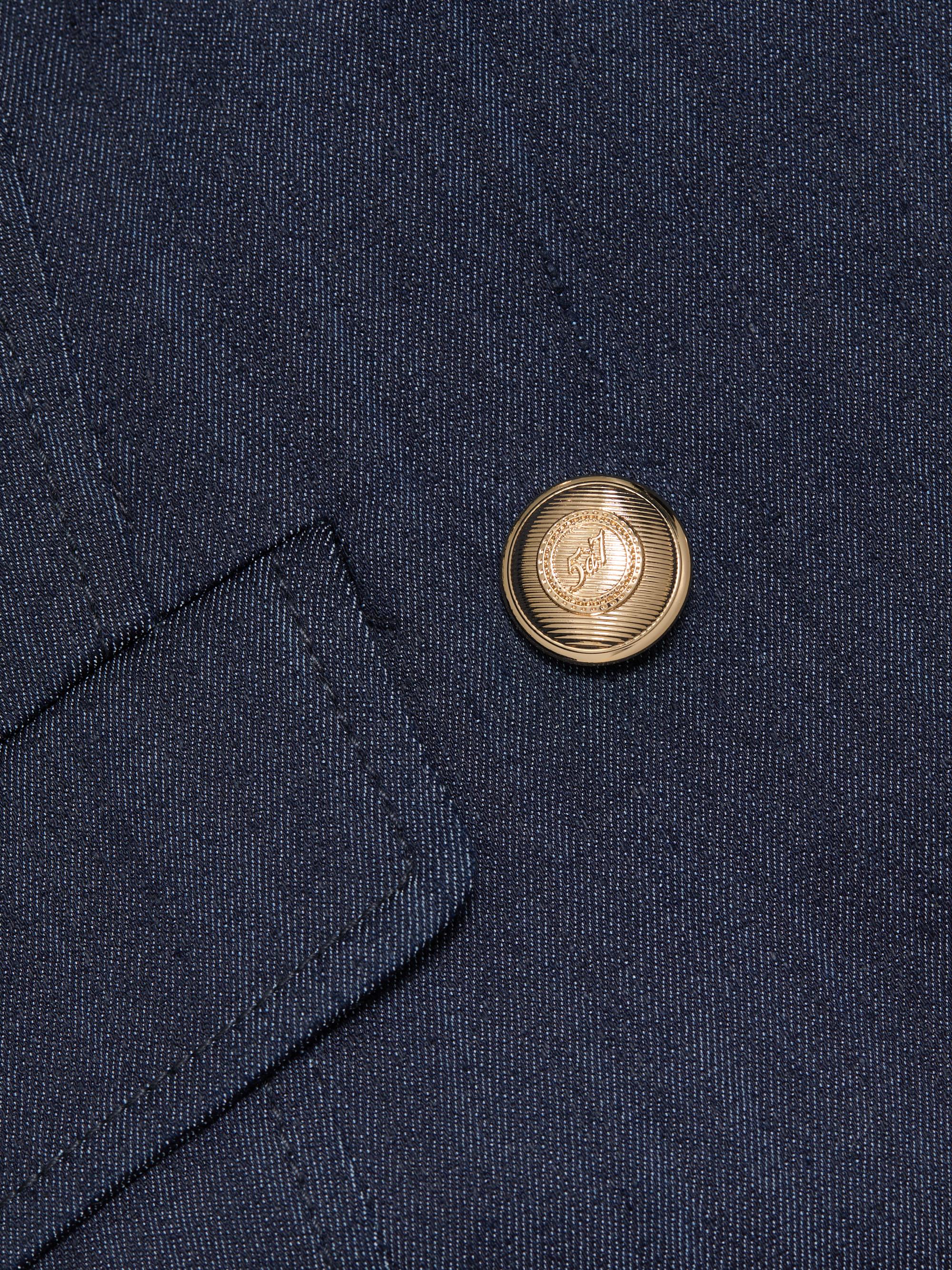 Cinq à Sept Bekah Denim Blazer Minidress | Saks Fifth Avenue