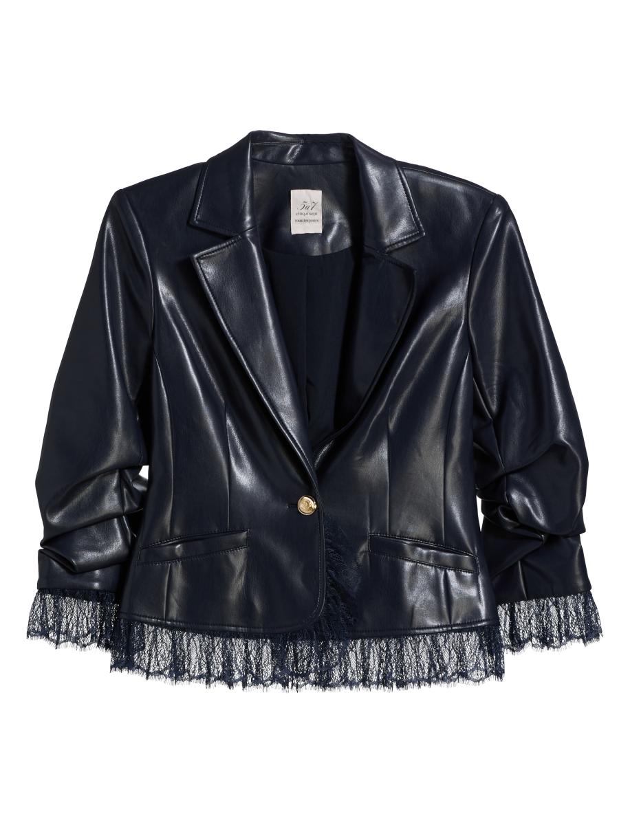 ジャケット・アウター echeveria Leather Switiching WorkJKT OVY Leather Switiching Work JKT – echeveria official store