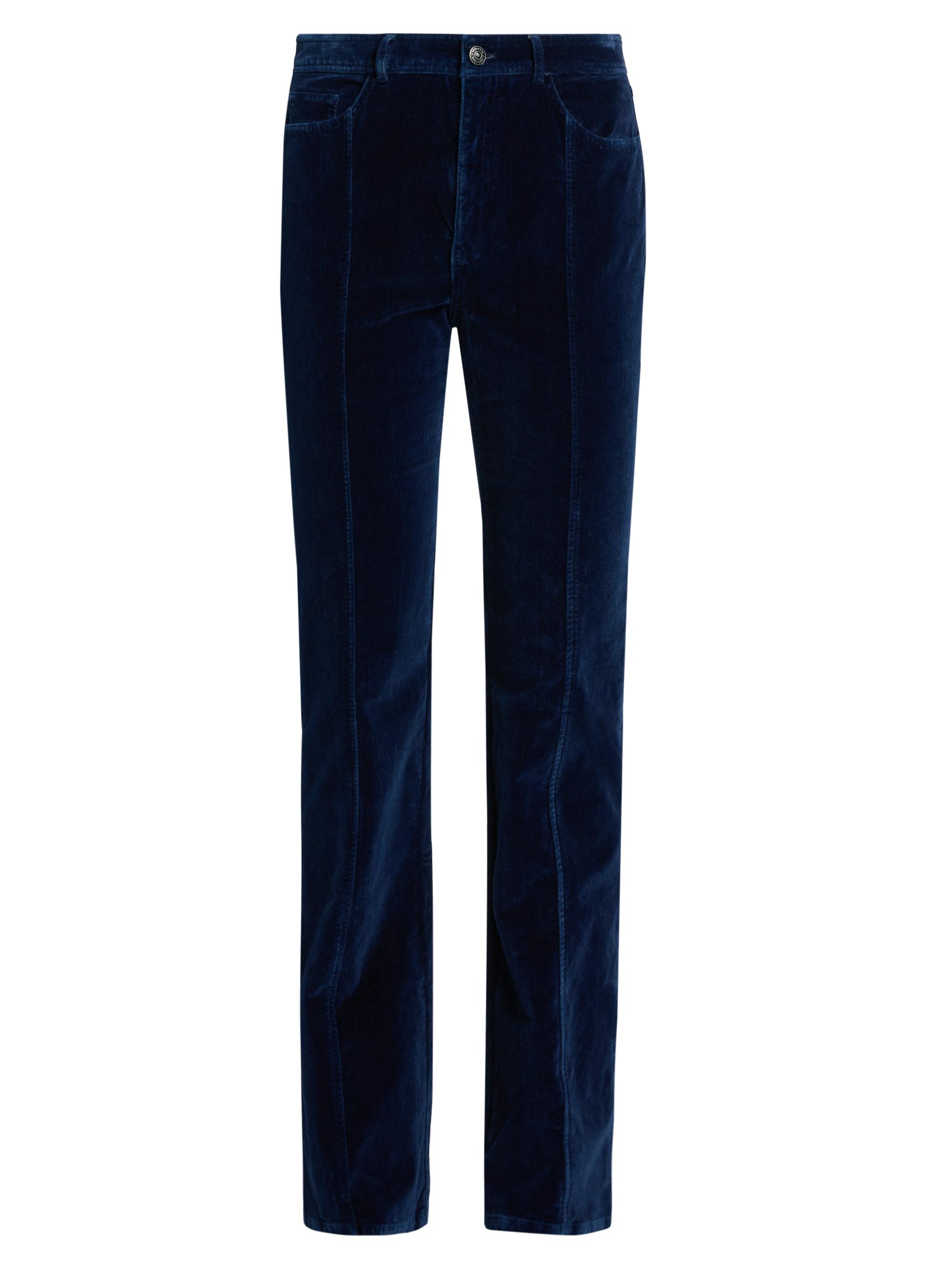 Cinq à Sept Women's Shailene Velvet Straight Pants - Annecy