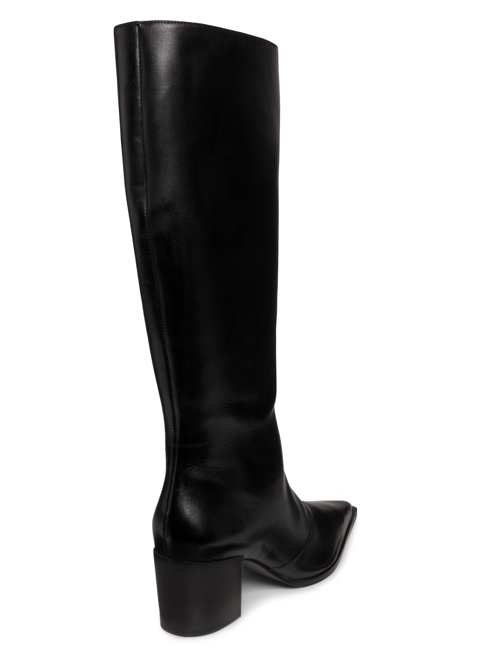 Schutz Raffaela 55MM Leather Knee-High Boots | Saks Fifth Avenue