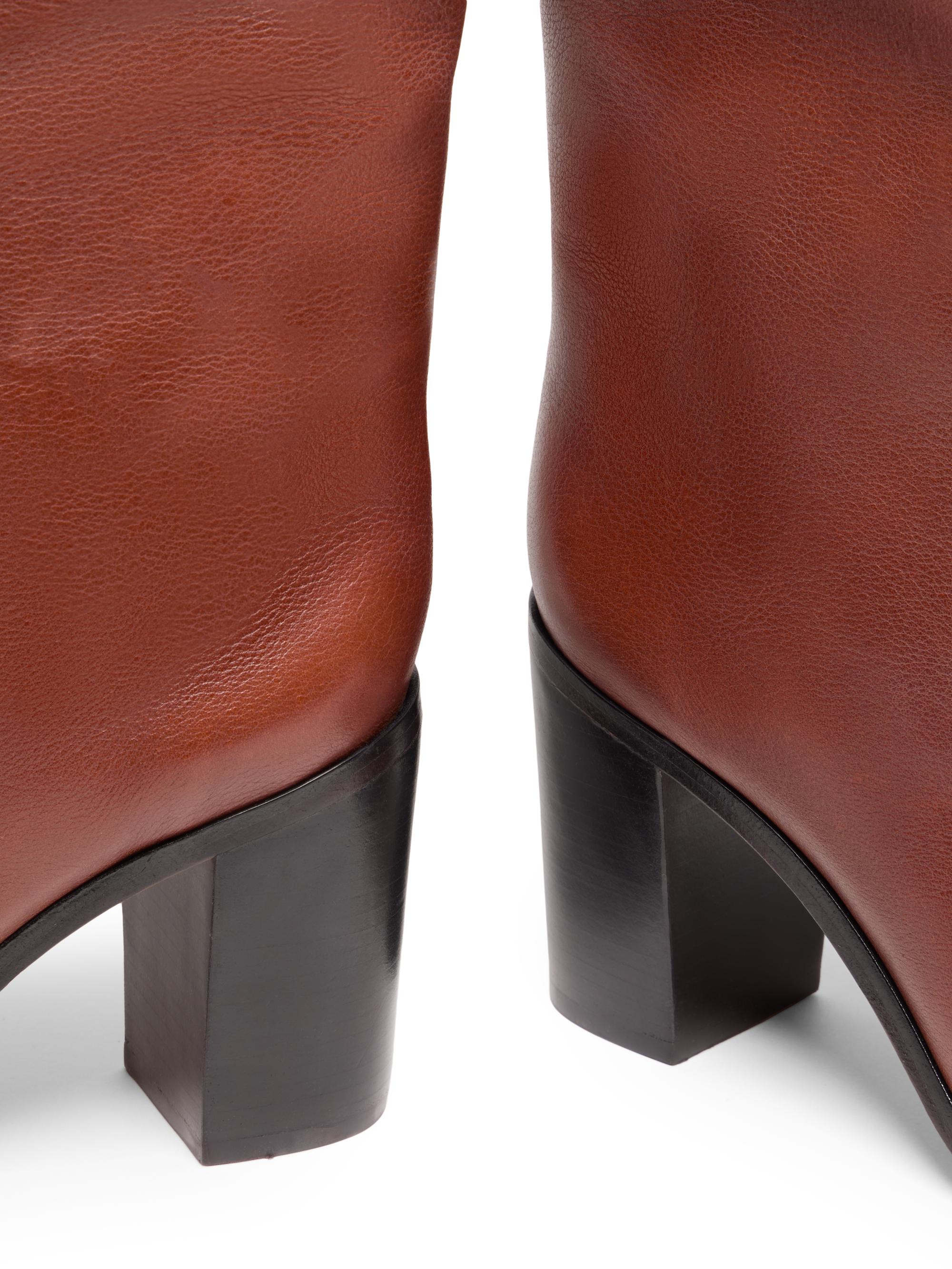 Schutz Maryana 85MM Leather Knee-High Boots | Saks Fifth Avenue