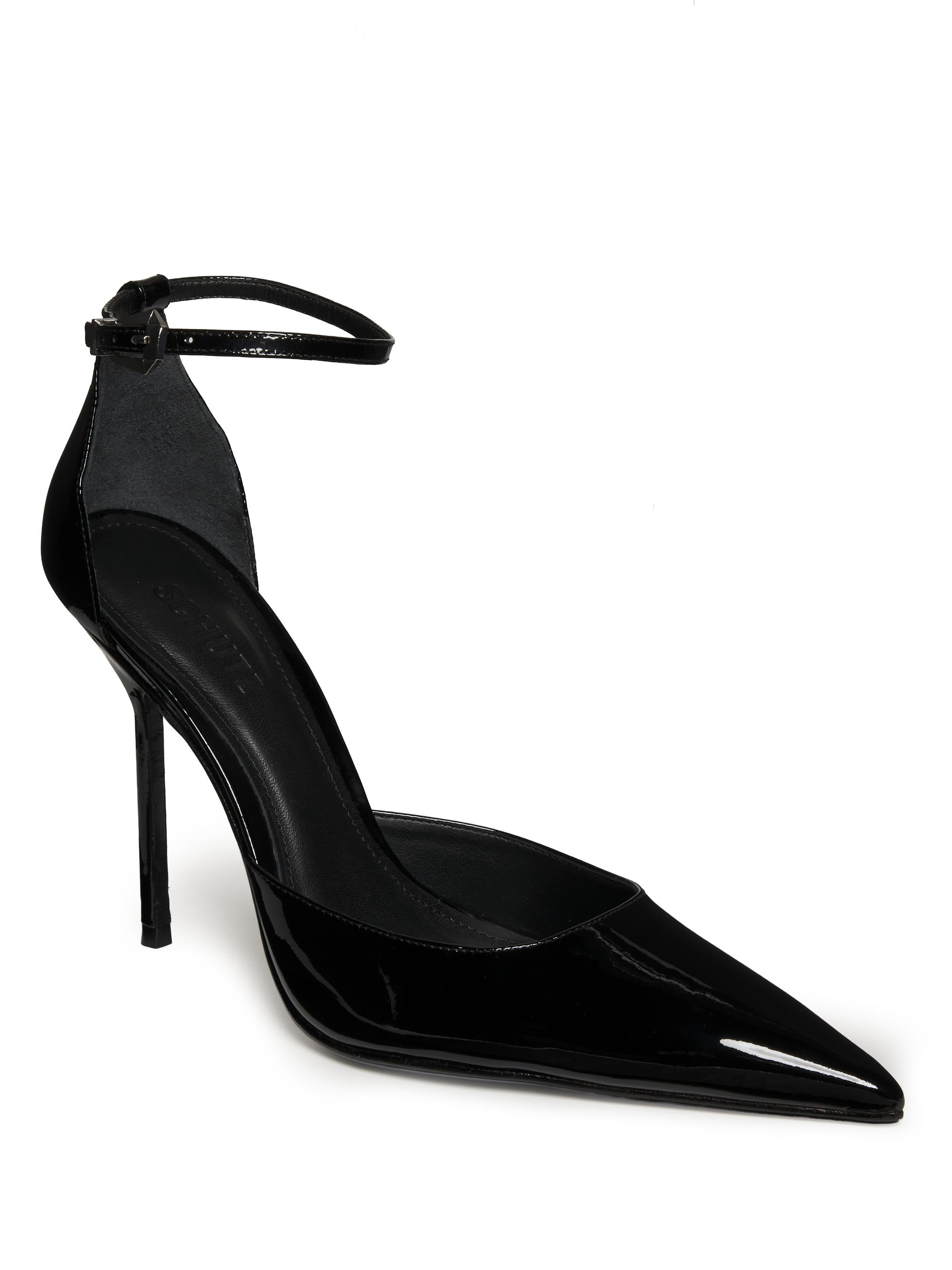 イボンヌ Schutz Lena 100MM Patent Leather Pumps | Saks Fifth Avenue