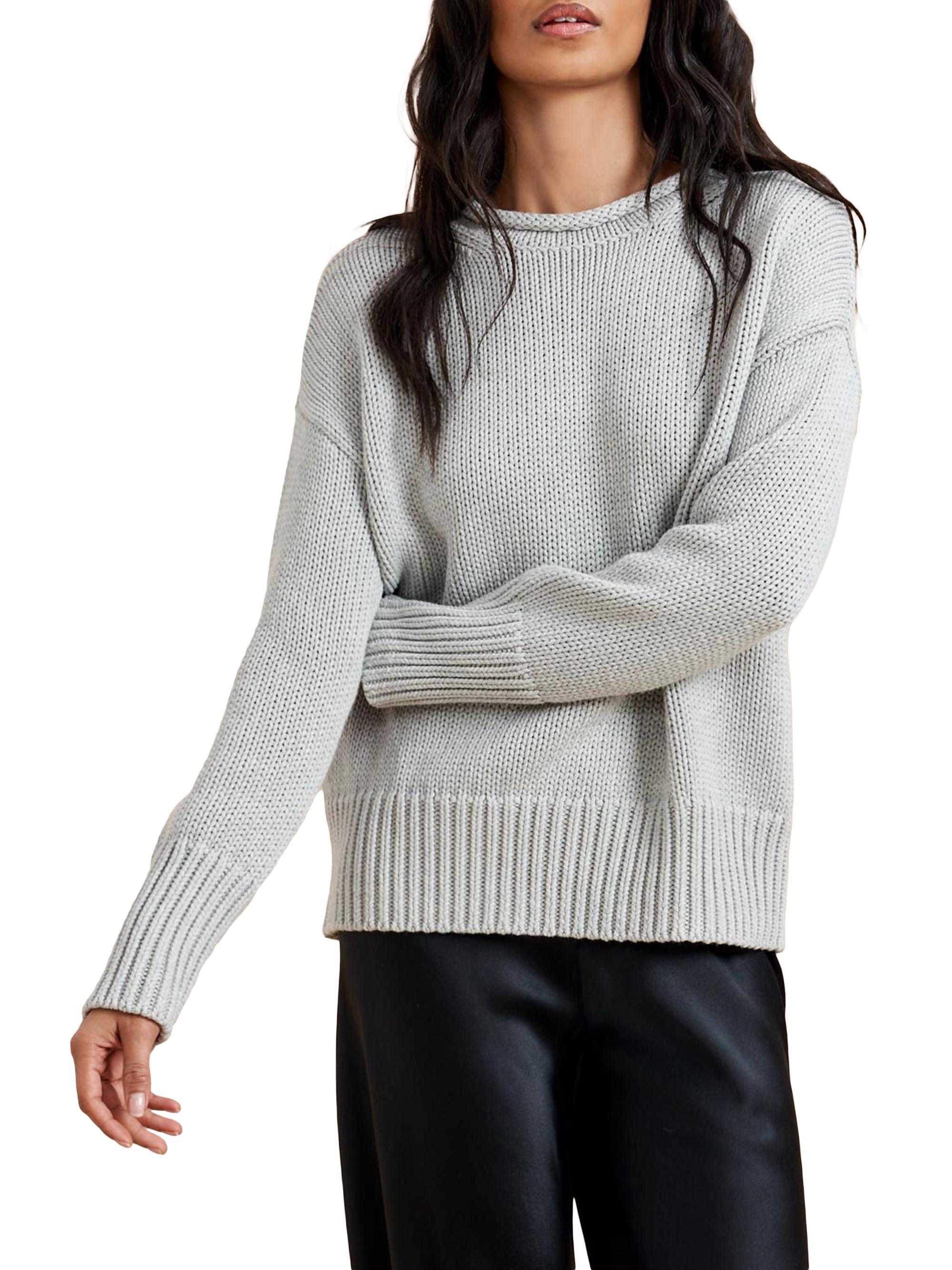 La Ligne Women's Solid Marina Sweater - Light Blue