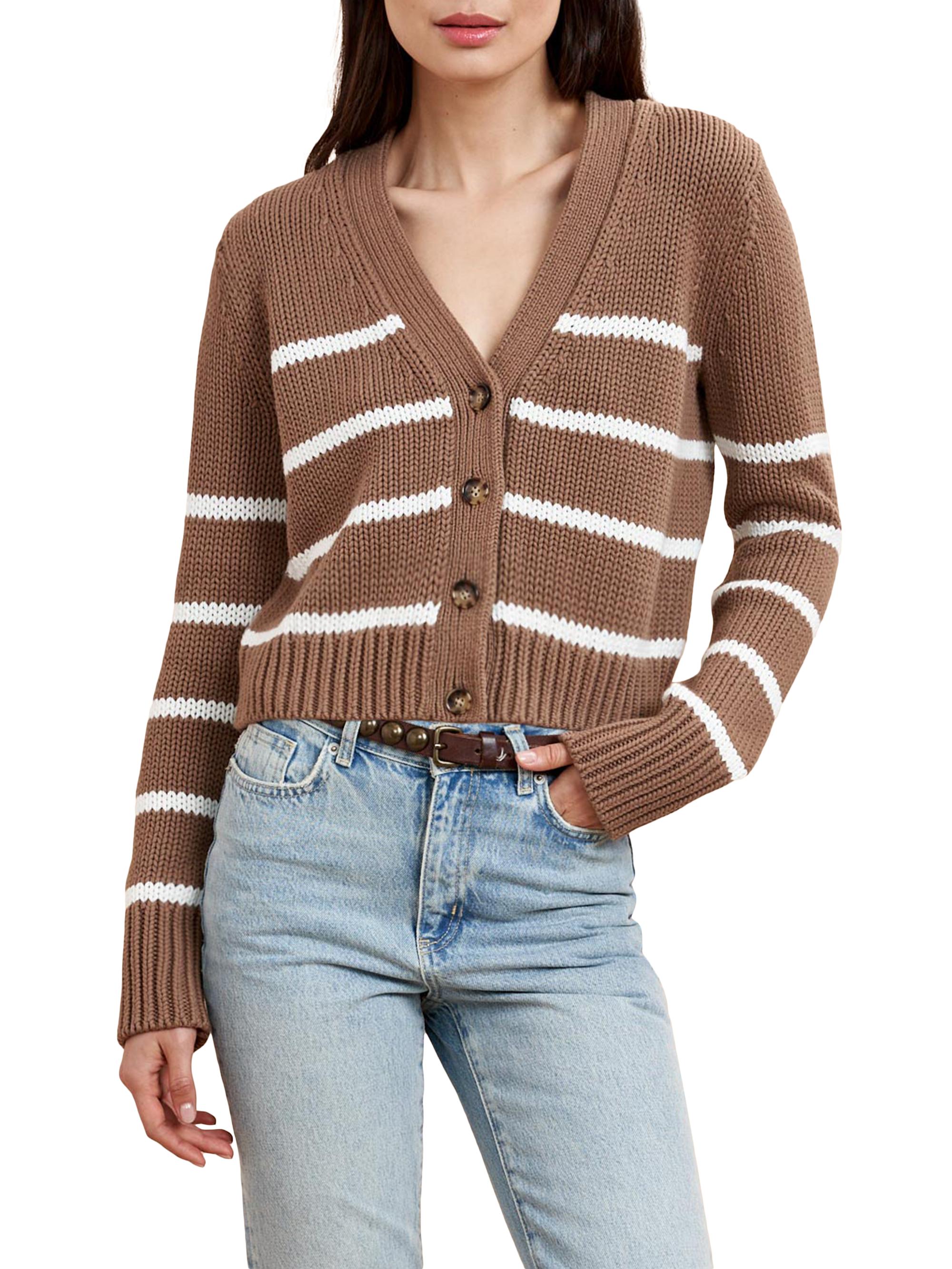 La Ligne Women's Mini Marina Cardigan - Beige