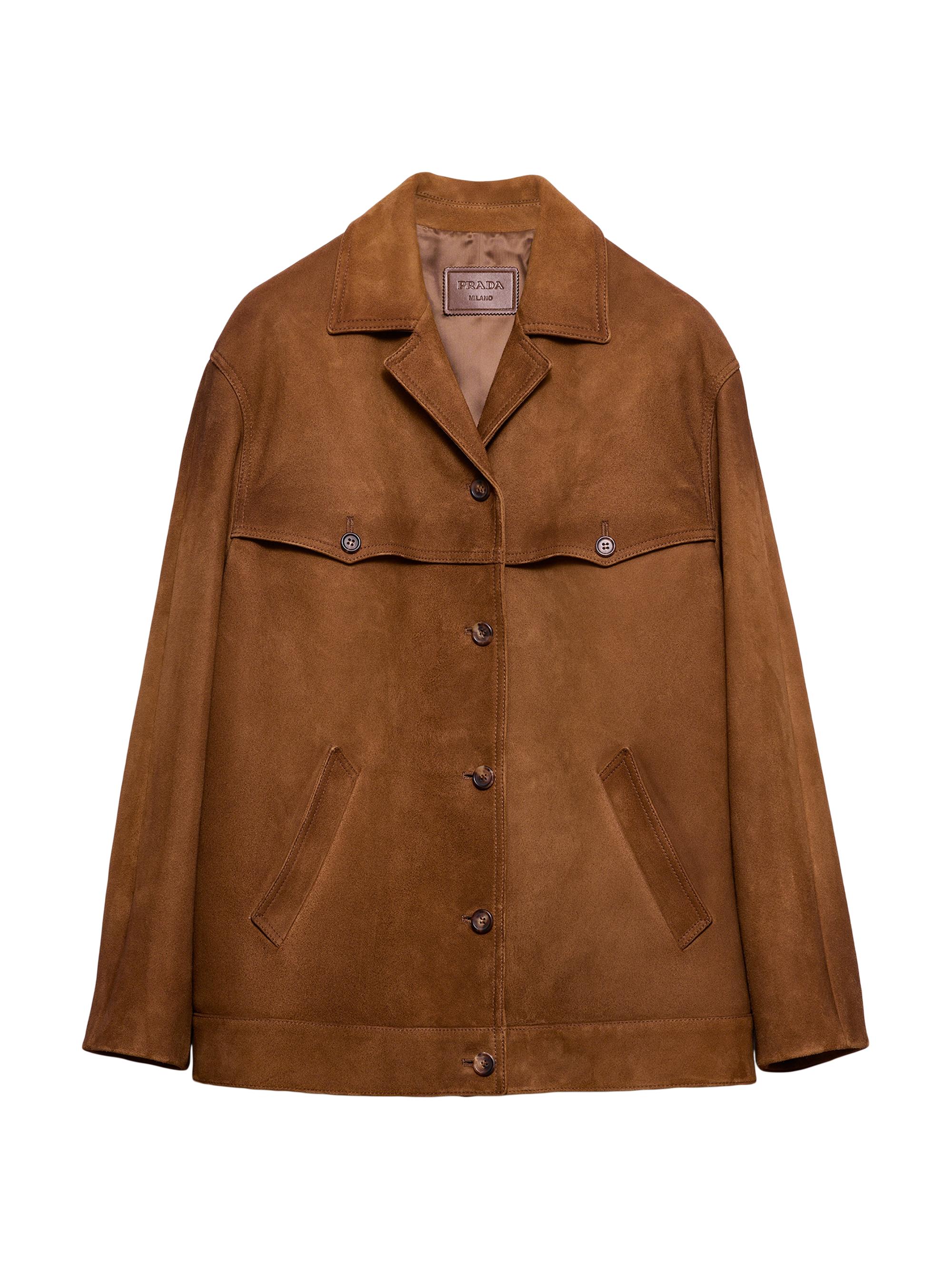 ジャケット・アウター PRADA Archive suede leather jacket PRADA Archive suede leather jacket